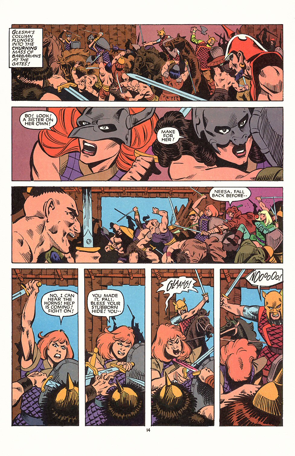 Read online Sisterhood of Steel comic -  Issue #6 - 15