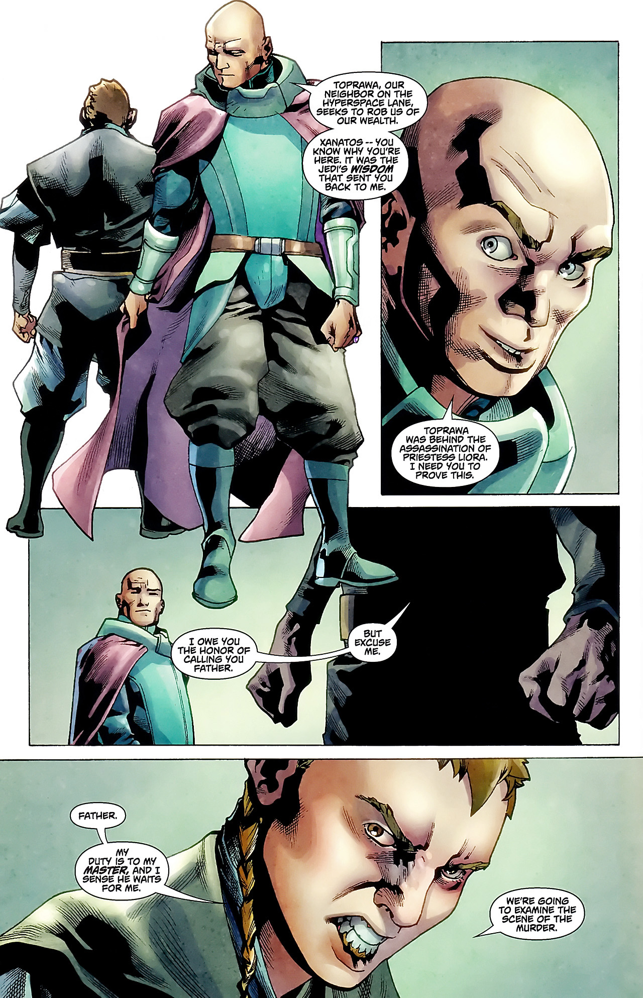 Read online Star Wars: Jedi - The Dark Side comic -  Issue #2 - 10