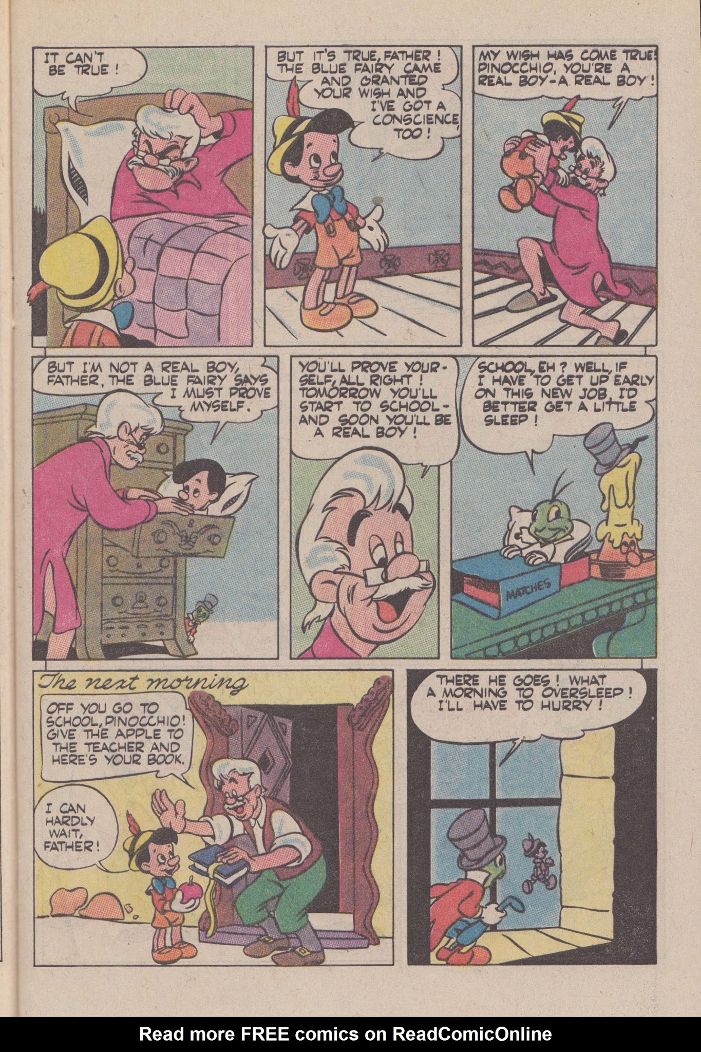 Read online Walt Disney's Pinocchio Special comic -  Issue # Full - 9