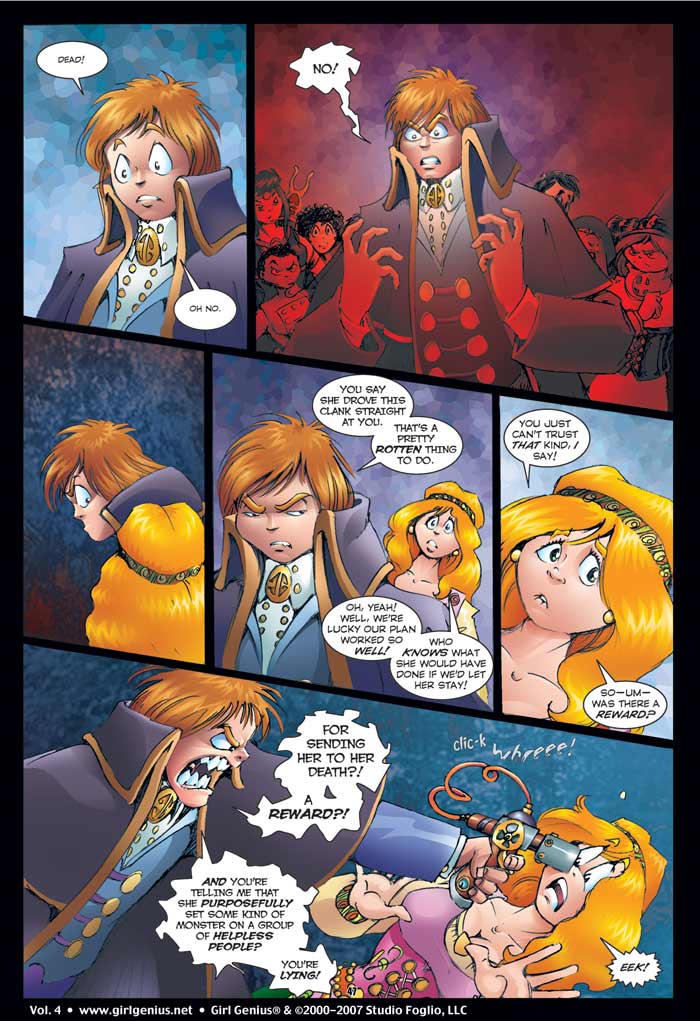 Read online Girl Genius (2002) comic -  Issue #4 - 44