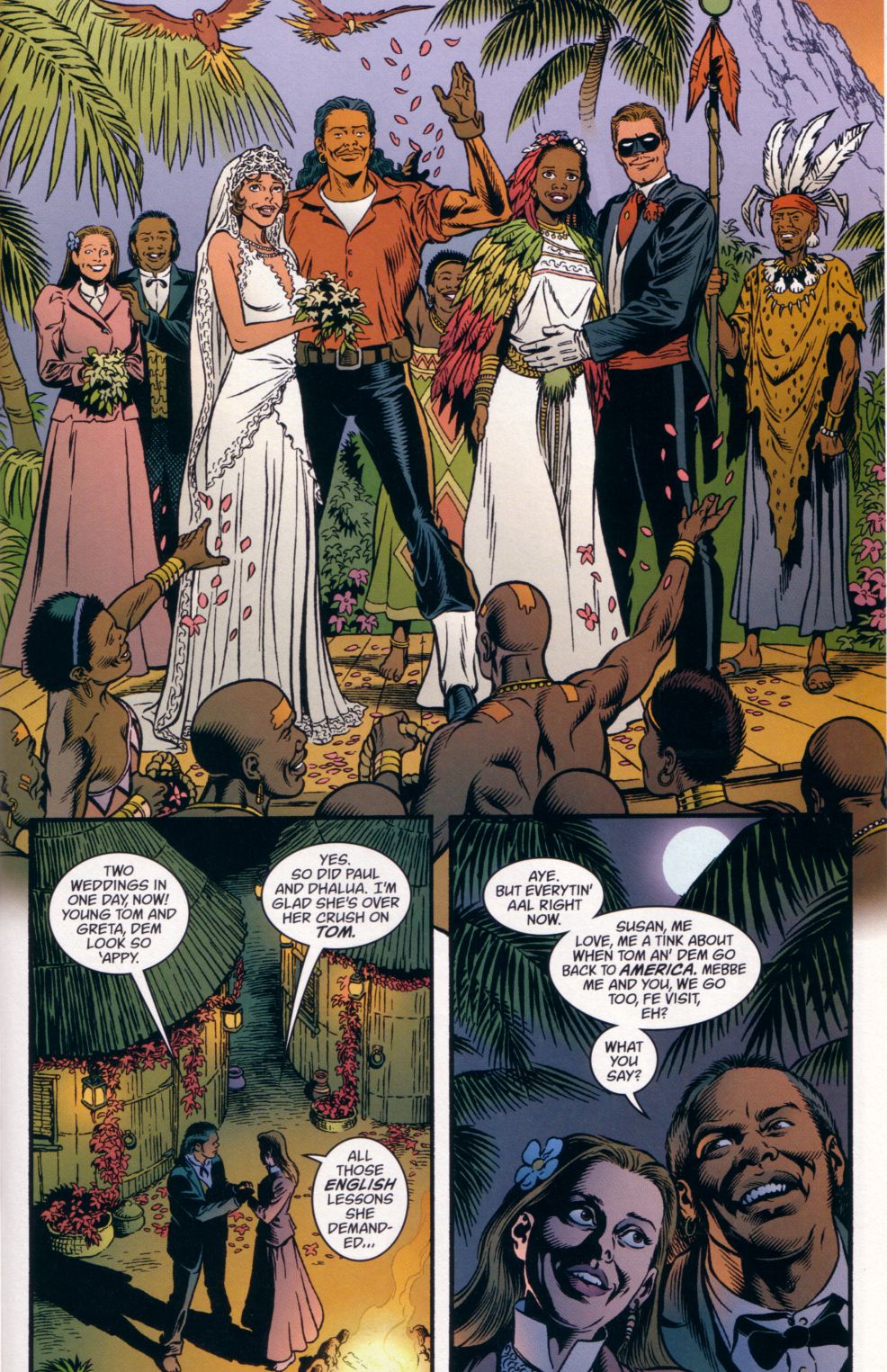 Read online Tom Strong comic -  Issue #20 - 21