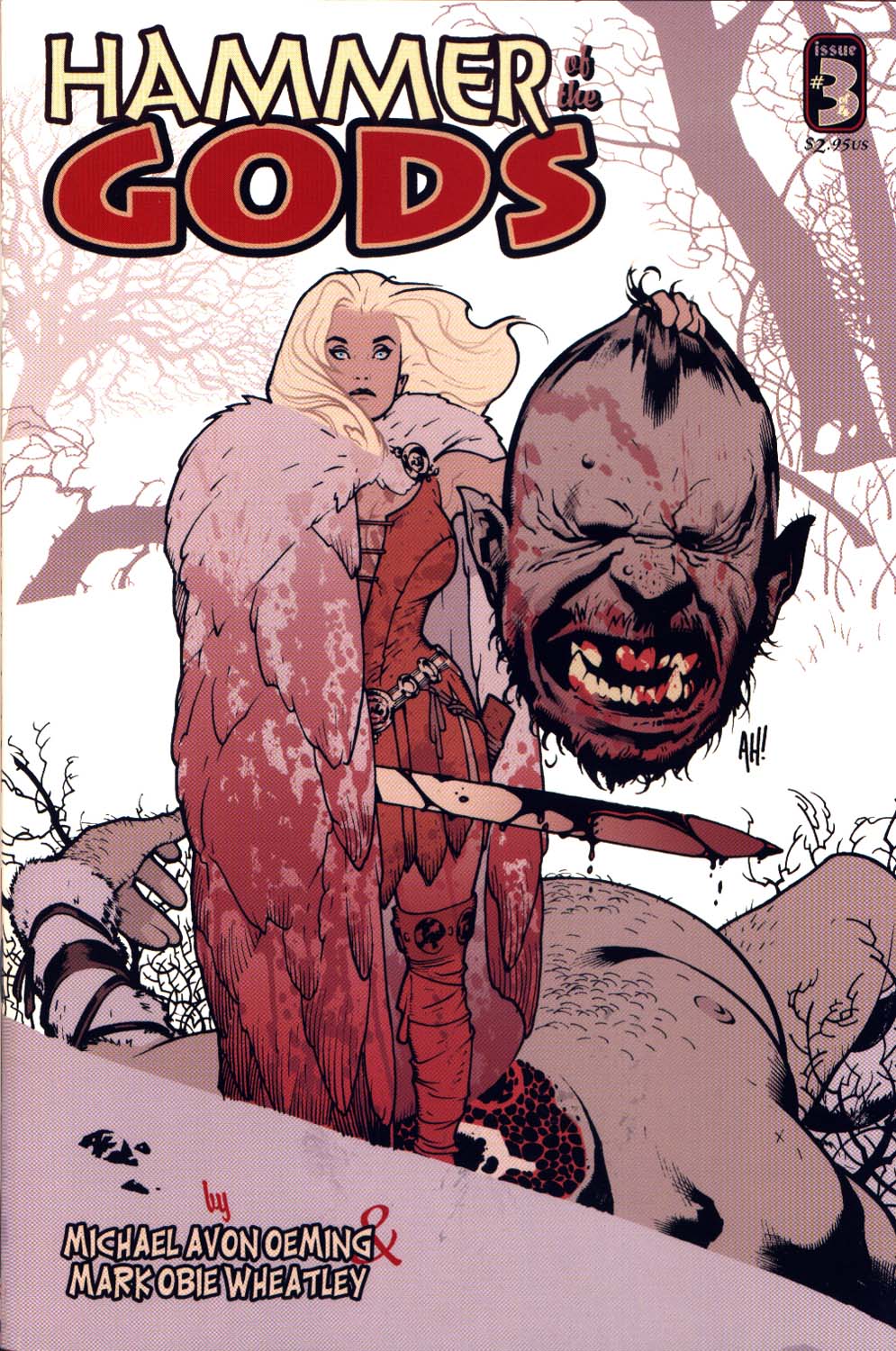 Read online Hammer of the Gods comic -  Issue #3 - 1