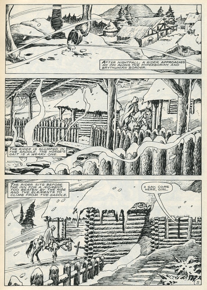 Read online The Savage Sword Of Conan comic -  Issue #144 - 11