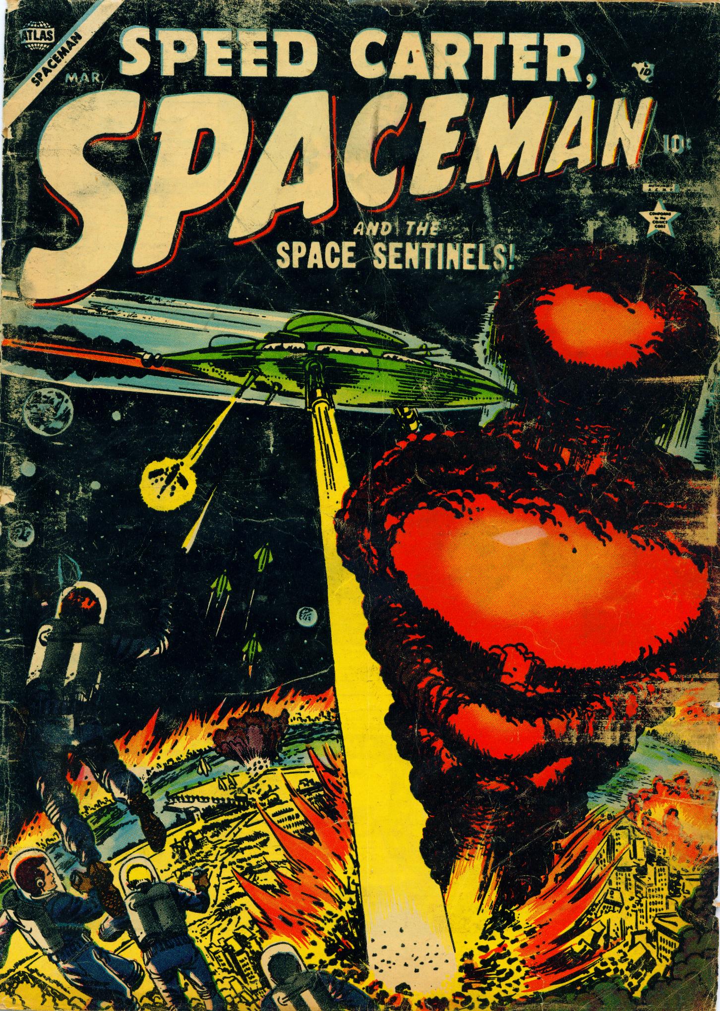 Read online Speed Carter, Spaceman comic -  Issue #4 - 1