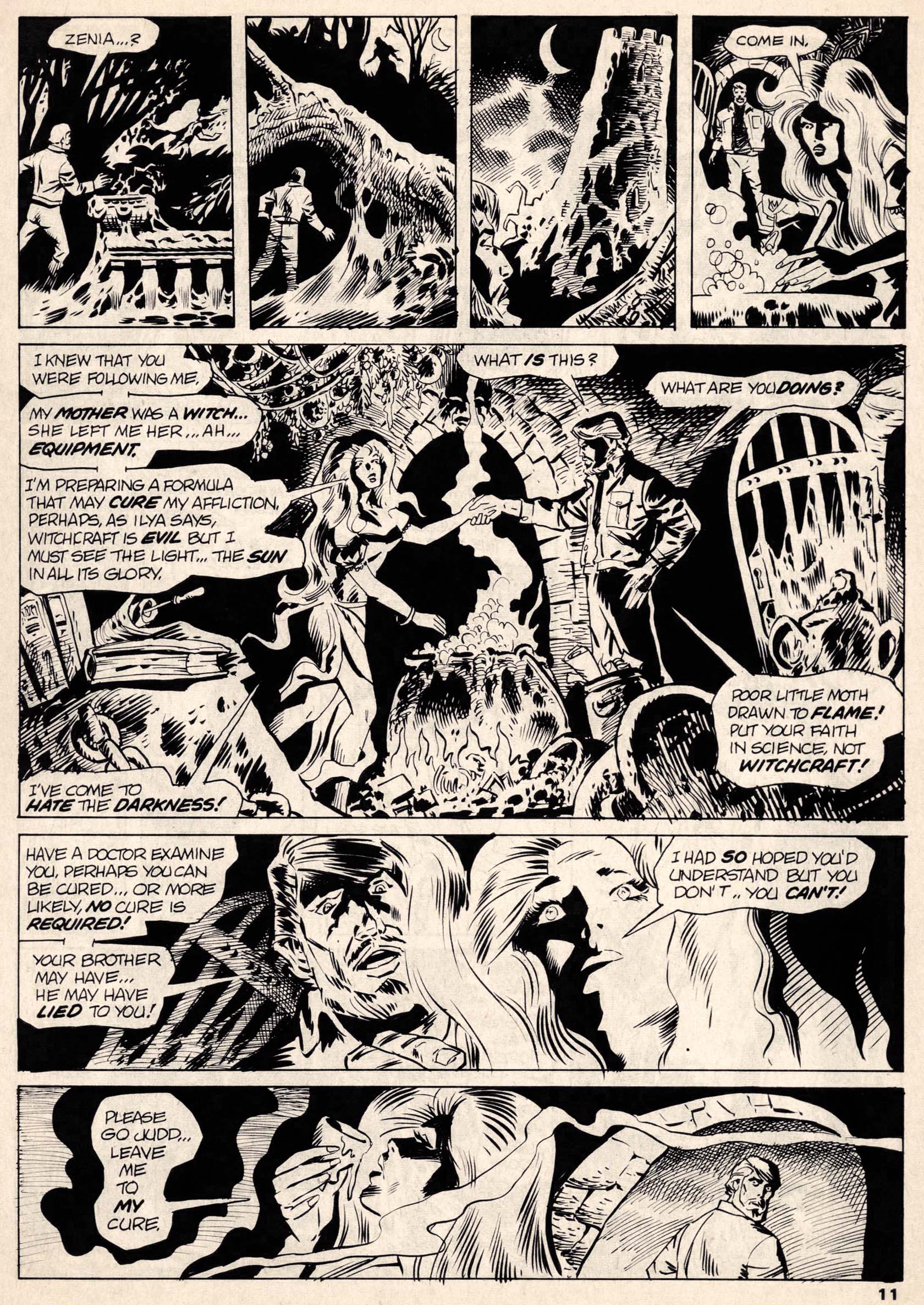 Read online Vampirella (1969) comic -  Issue #7 - 11