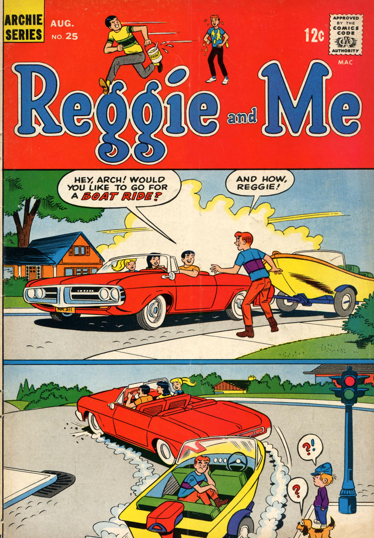 Read online Reggie and Me (1966) comic -  Issue #25 - 1