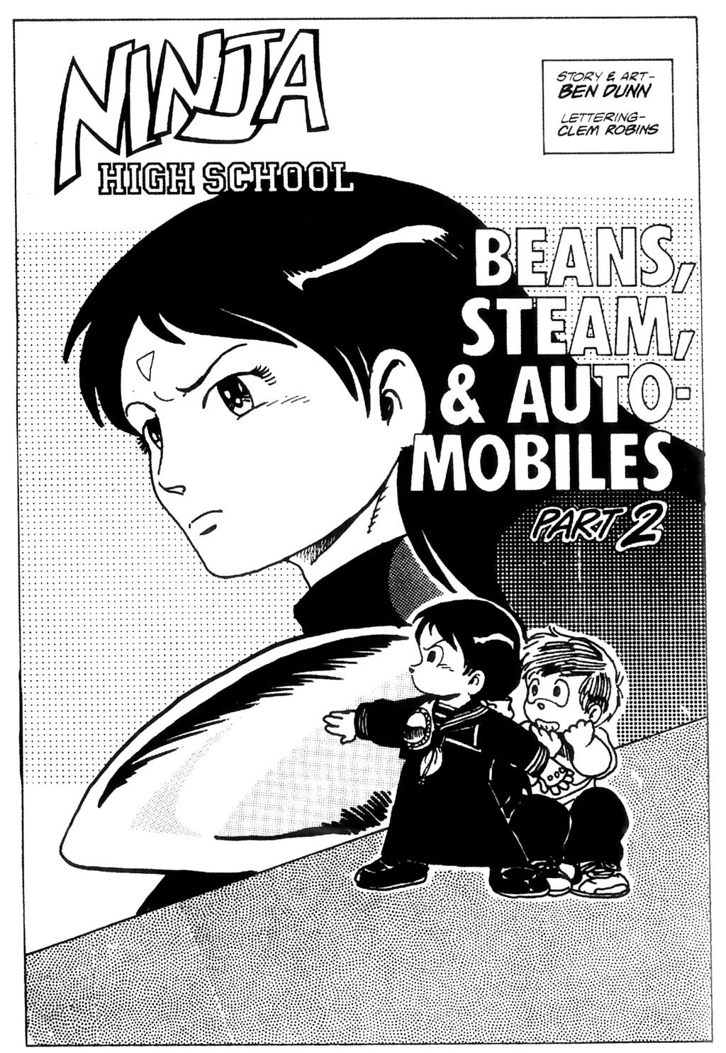 Read online Ninja High School: Beans, Steam & Automobiles comic -  Issue # TPB - 28