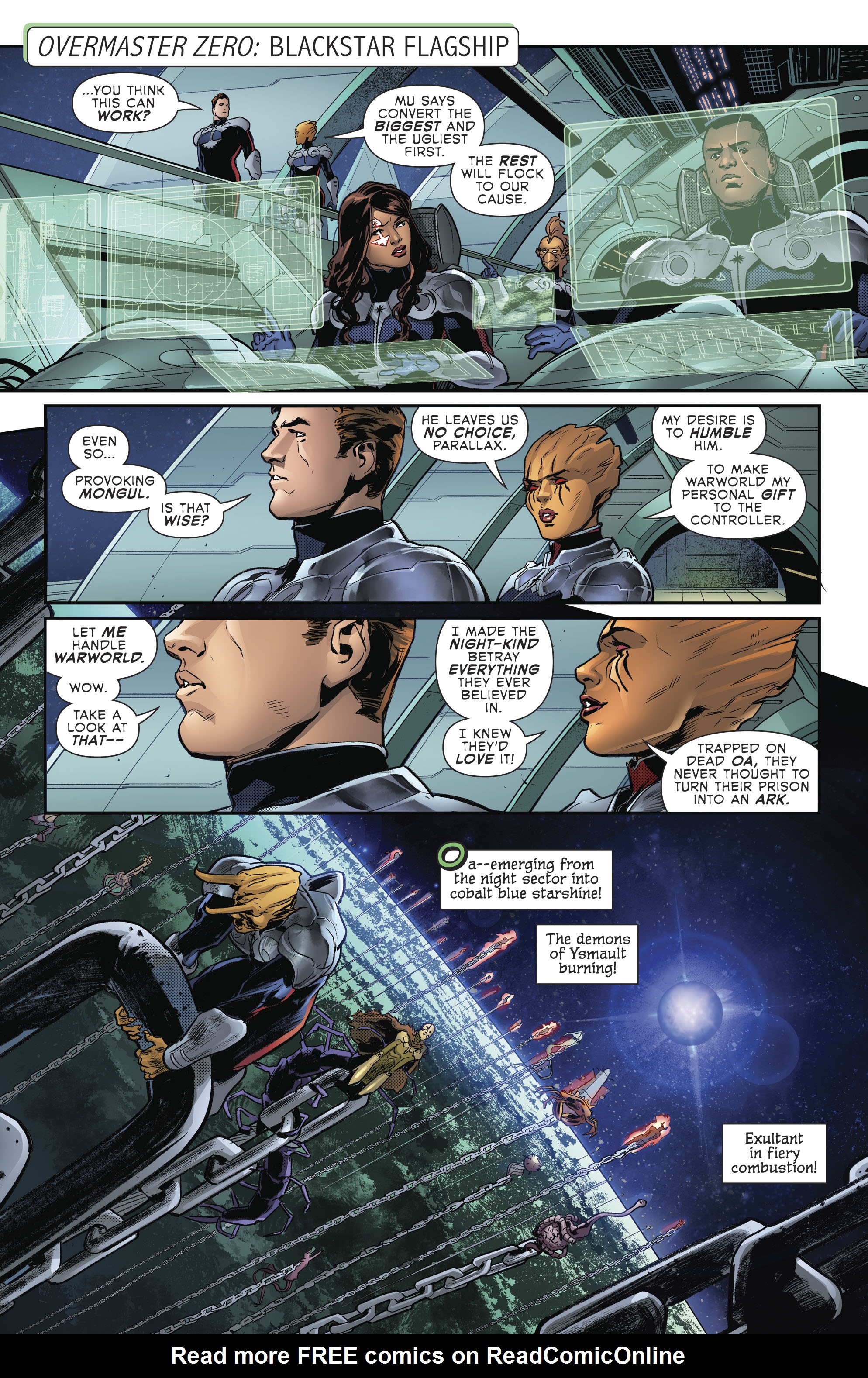 Read online Green Lantern: Blackstars comic -  Issue #1 - 10