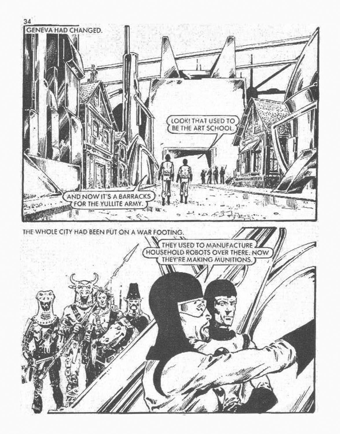 Read online Starblazer comic -  Issue #29 - 34