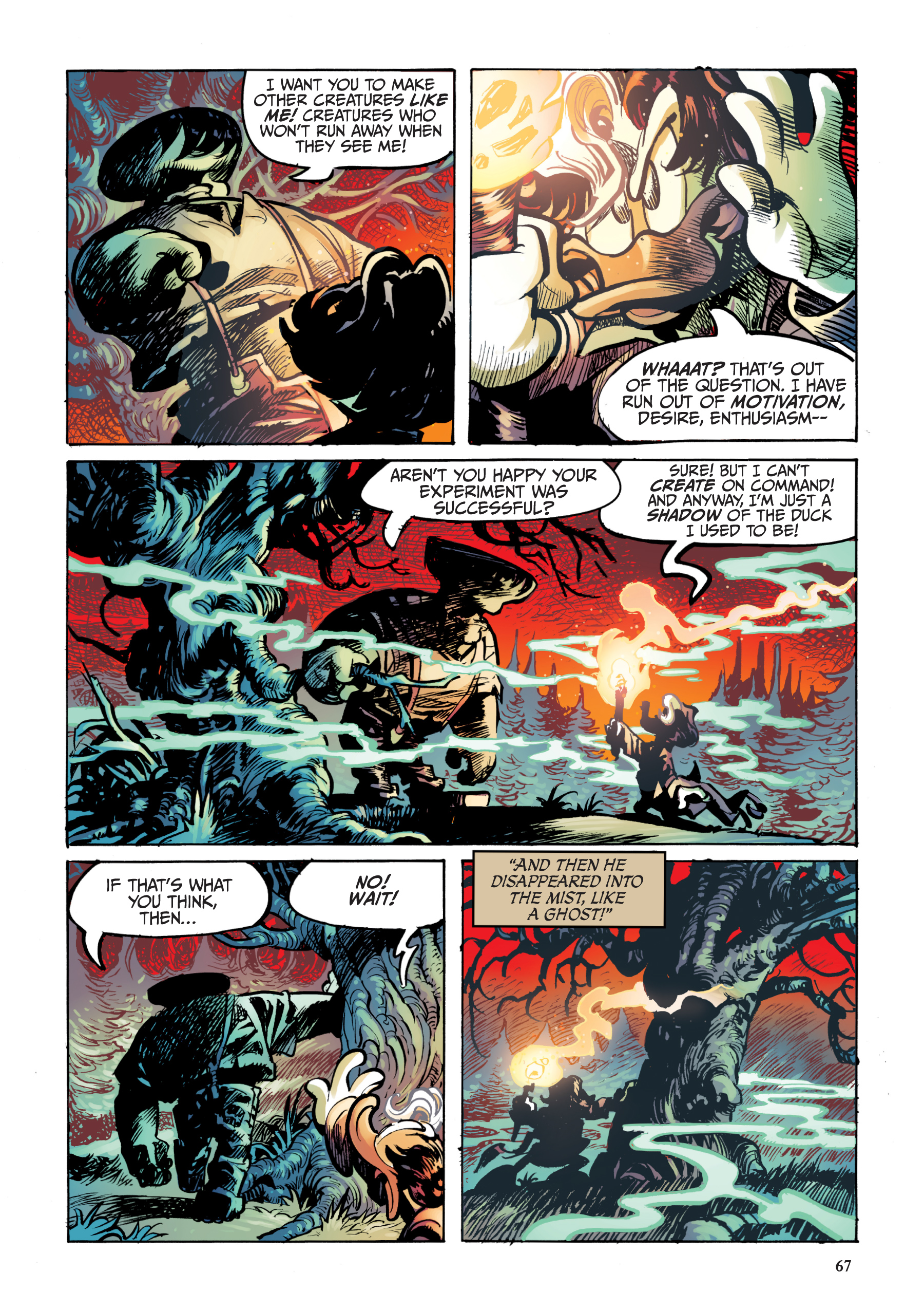 Read online Disney Frankenstein, Starring Donald Duck comic -  Issue # TPB - 67
