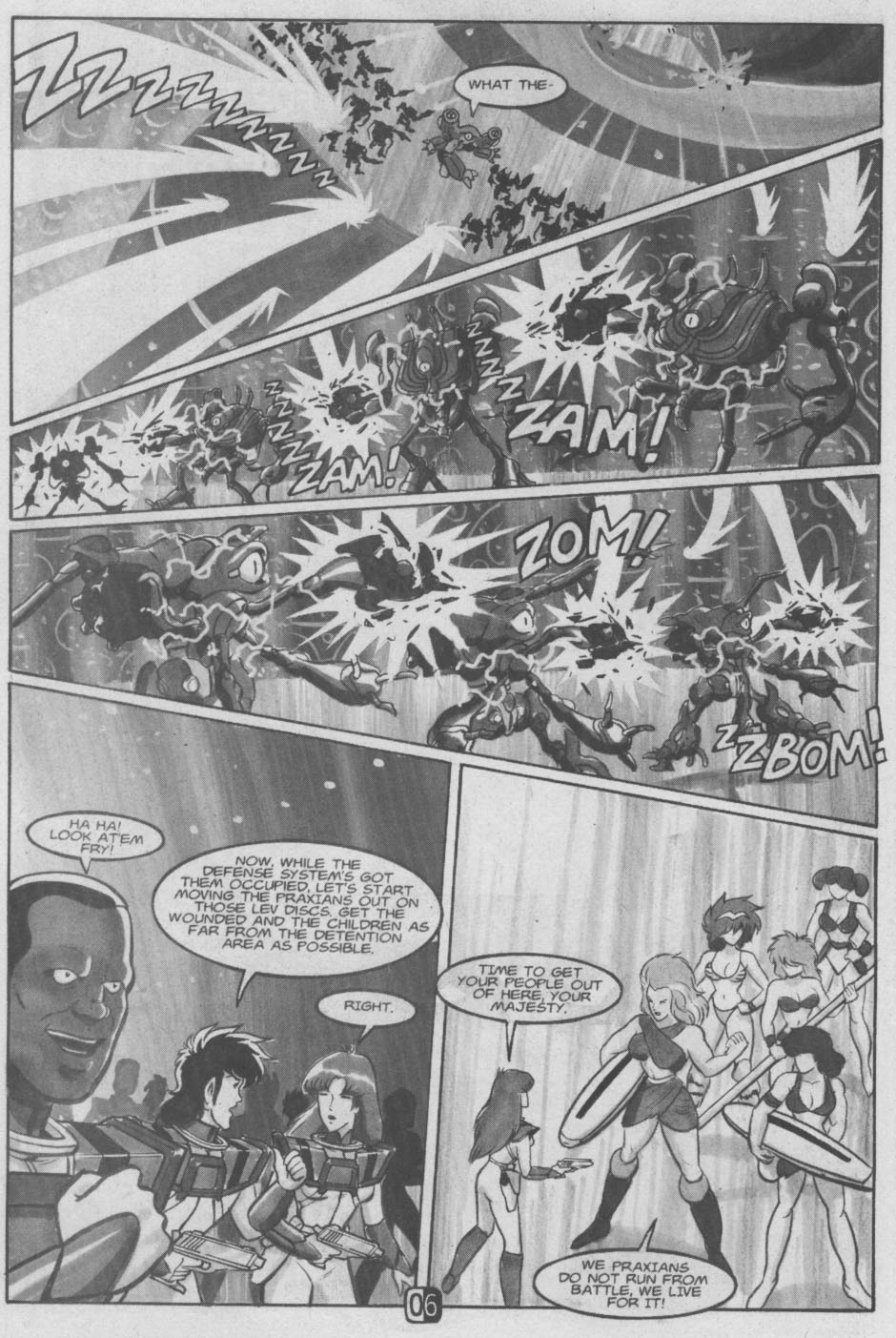 Read online Robotech II: The Sentinels comic -  Issue #7 - 8