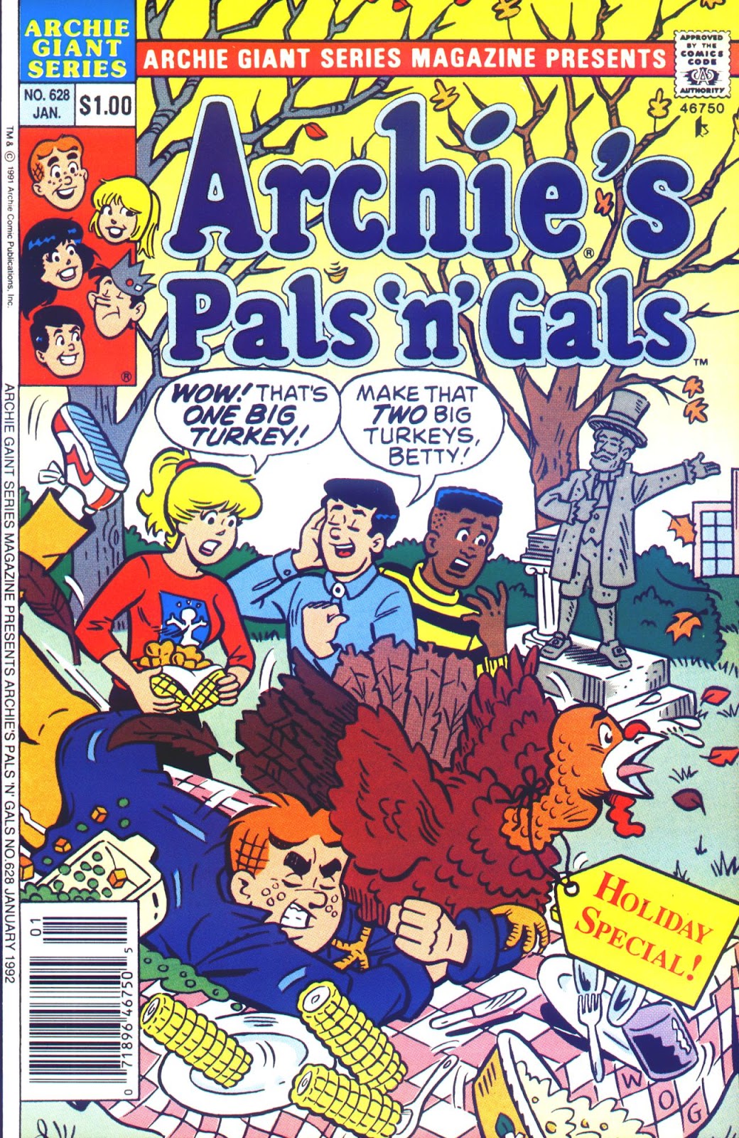 Archie Giant Series Magazine 628 Page 1