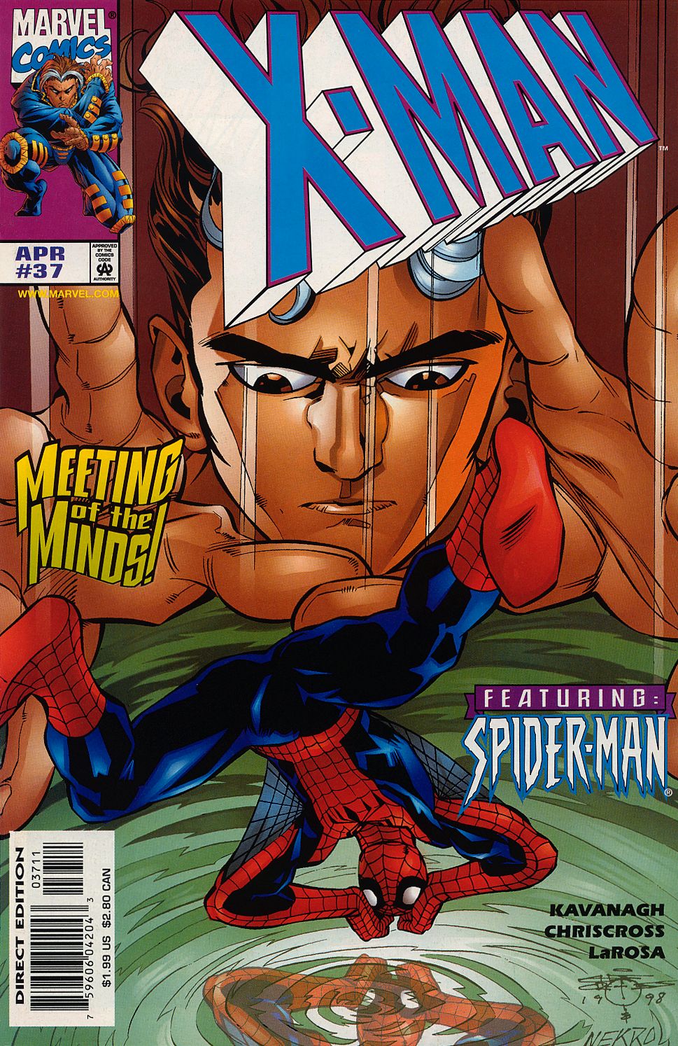 Read online X-Man comic -  Issue #37 - 1