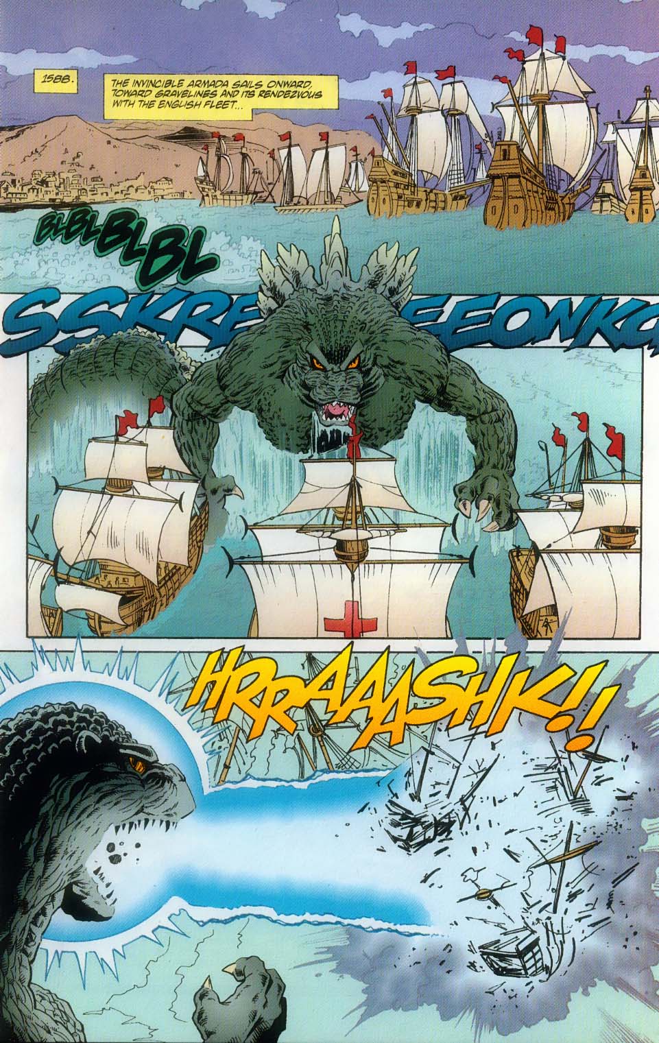 Godzilla (1995) Issue #10 #11 - English 10