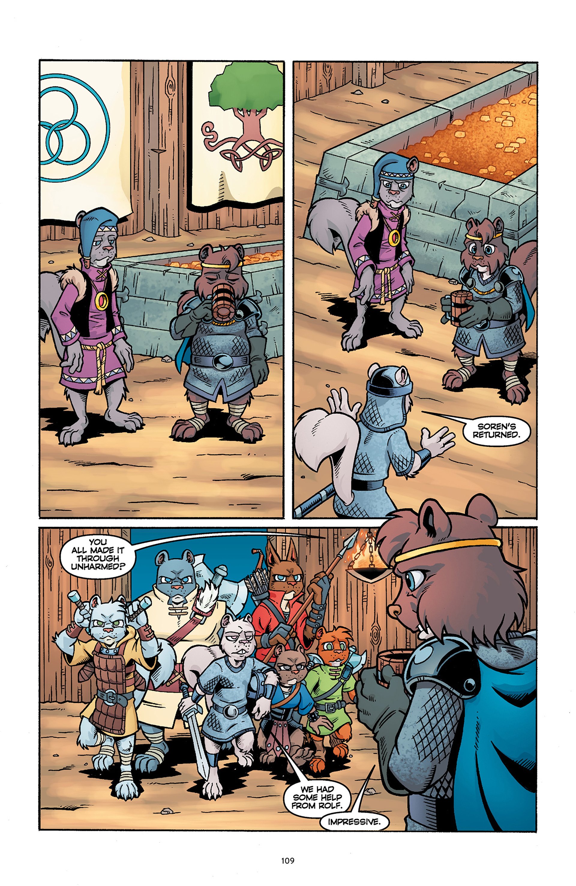 Read online Sons of Ashgard: Ill Met in Elmgard comic -  Issue # TPB (Part 2) - 8