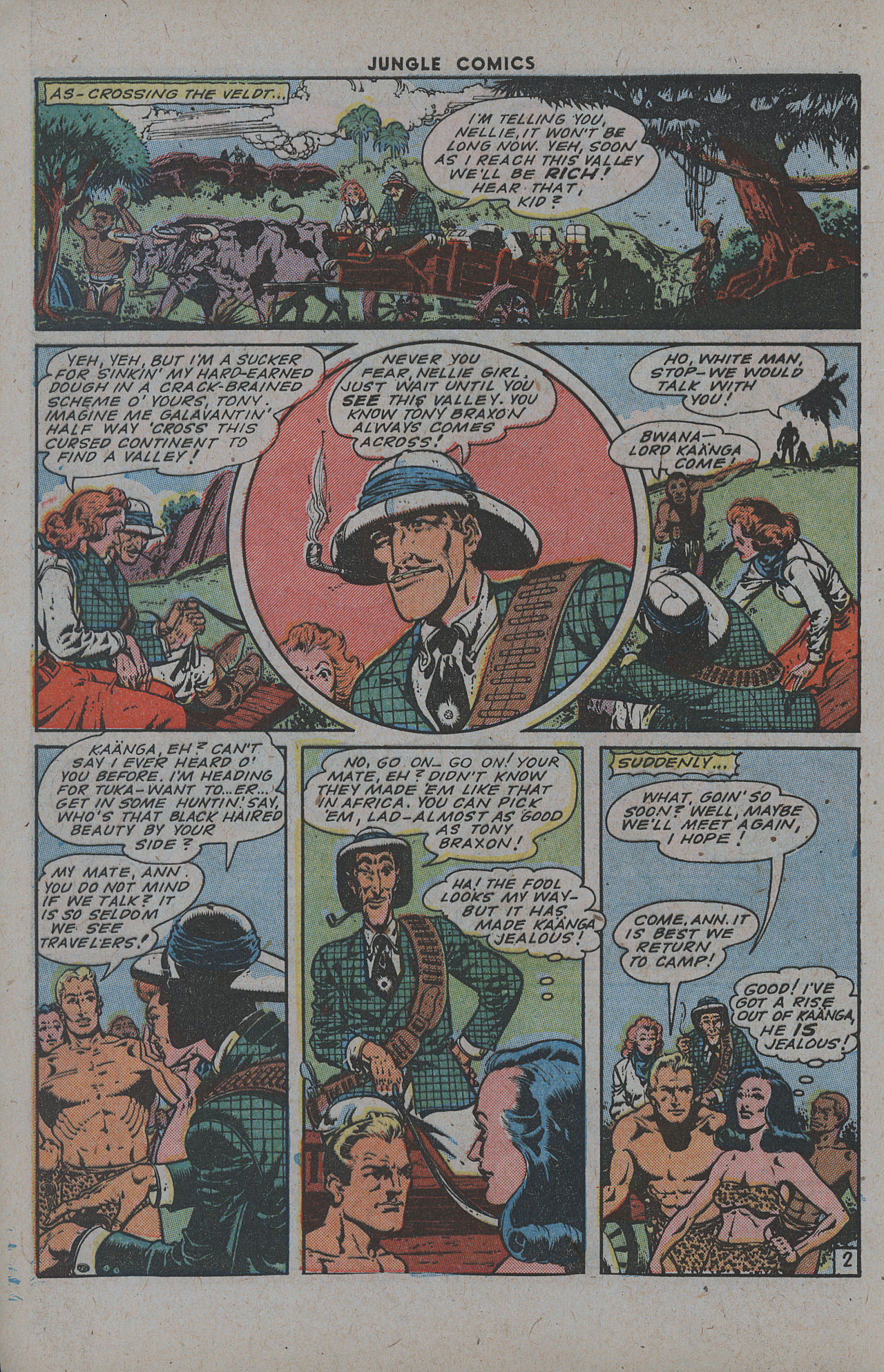 Read online Jungle Comics comic -  Issue #64 - 4