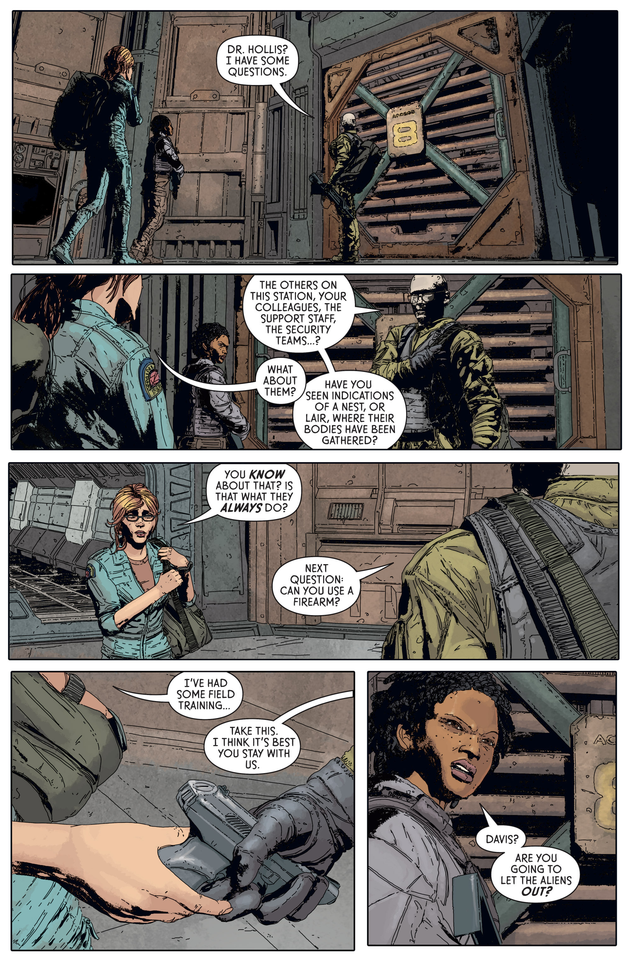 Read online Aliens: Defiance comic -  Issue #5 - 18