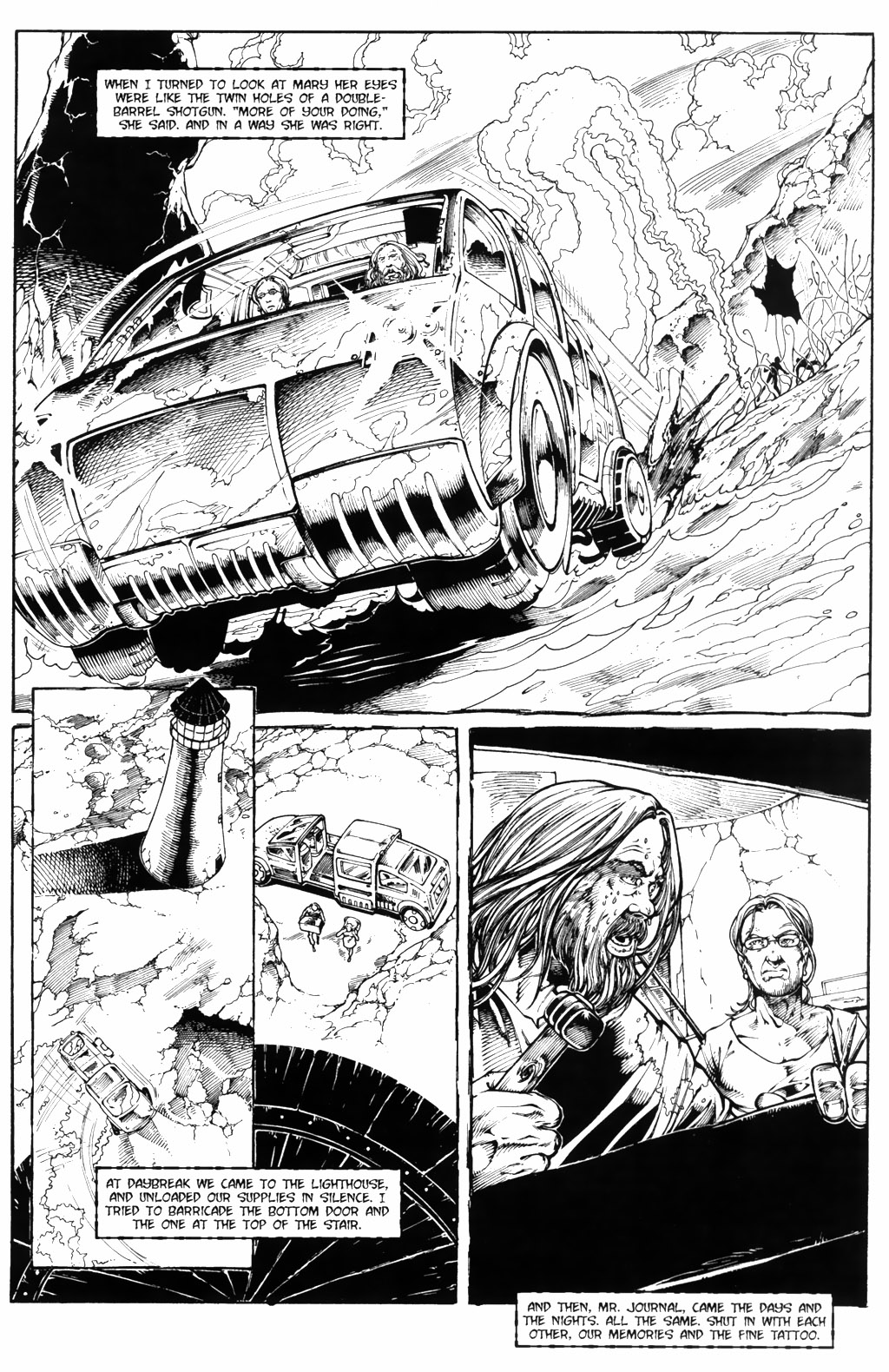 Read online Joe R. Lansdale's By Bizarre Hands comic -  Issue #4 - 17