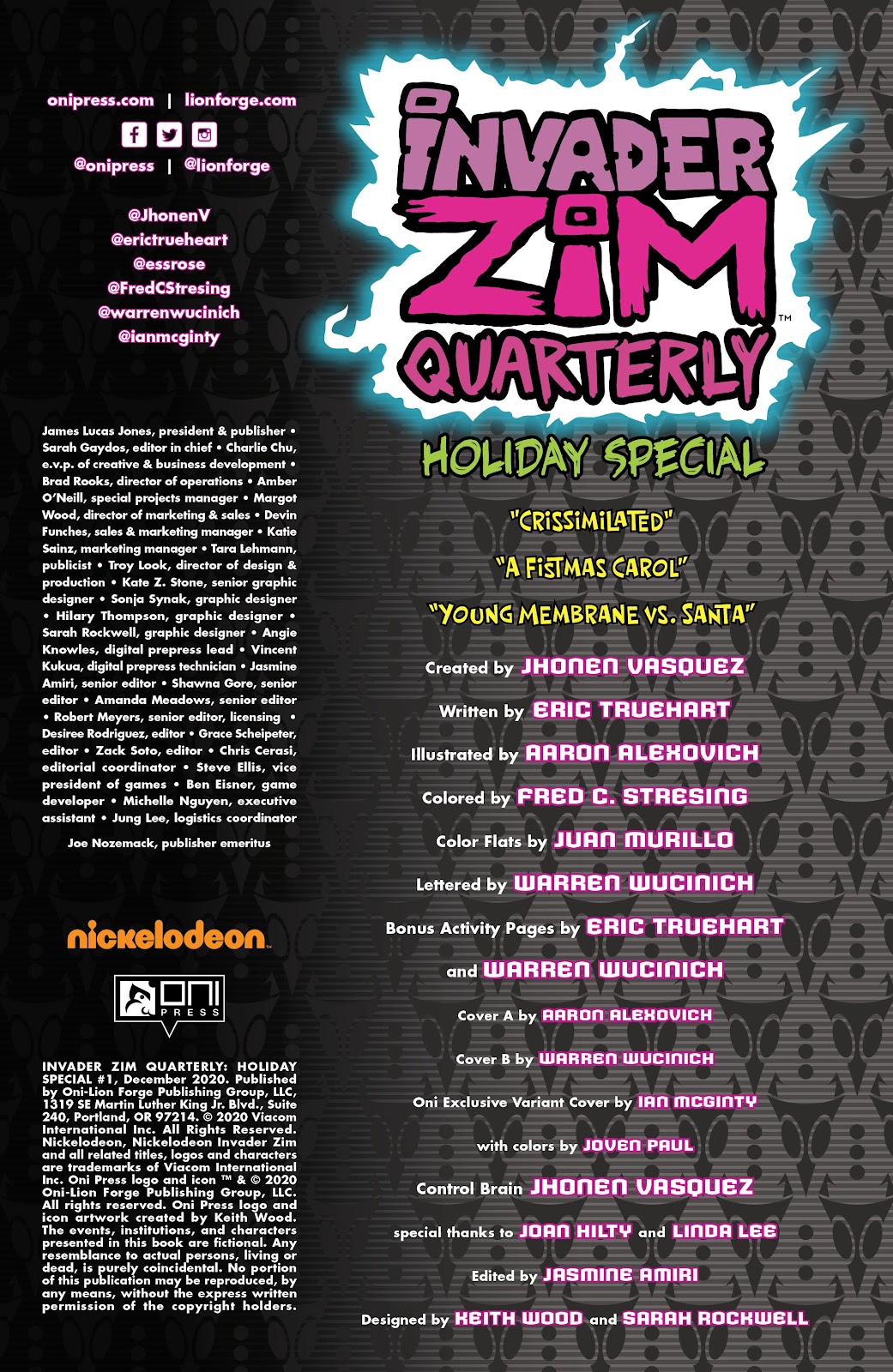 Invader Zim Quarterly issue 3 - Page 2