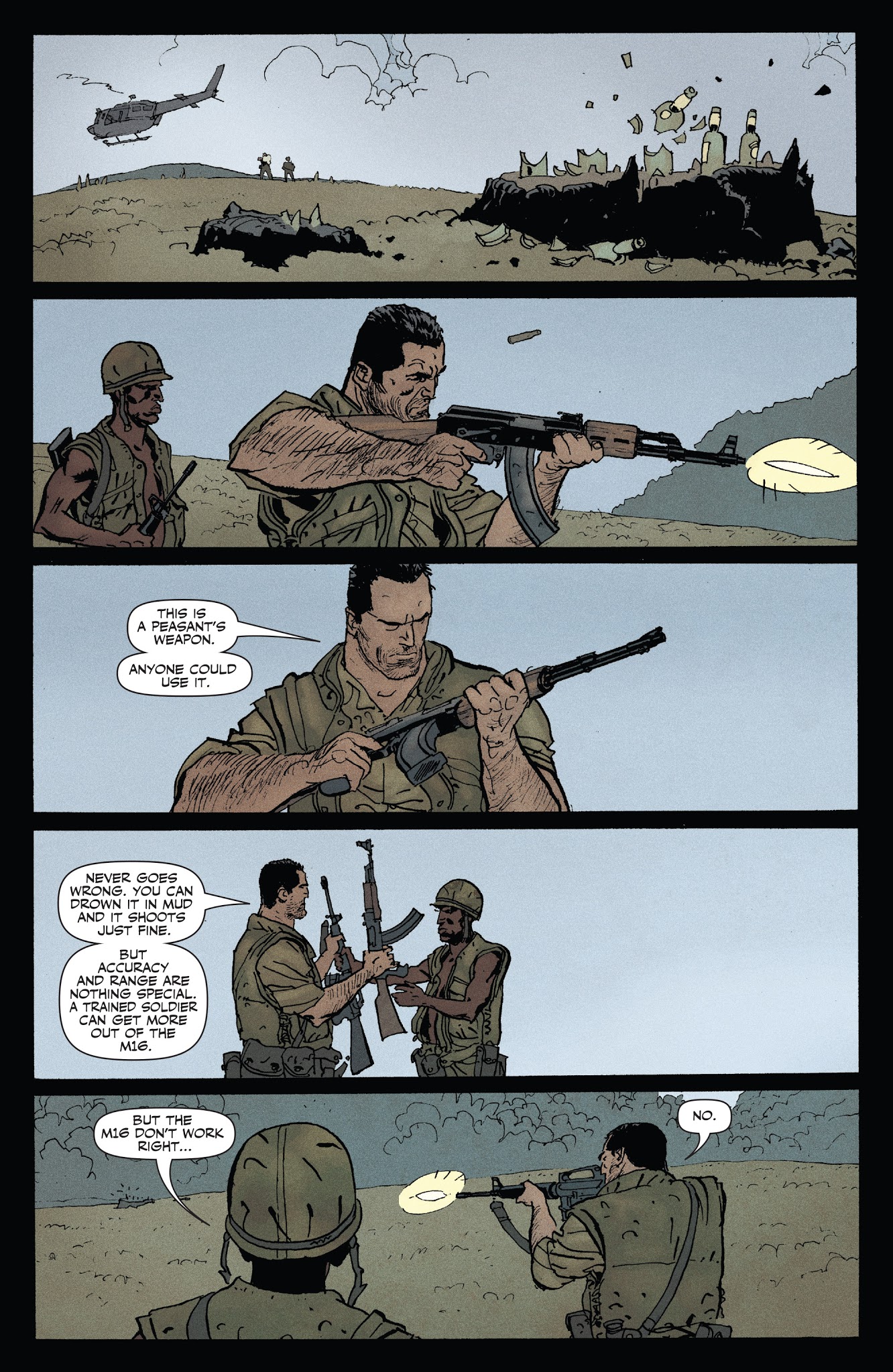 Read online Punisher MAX: The Platoon comic -  Issue #3 - 6