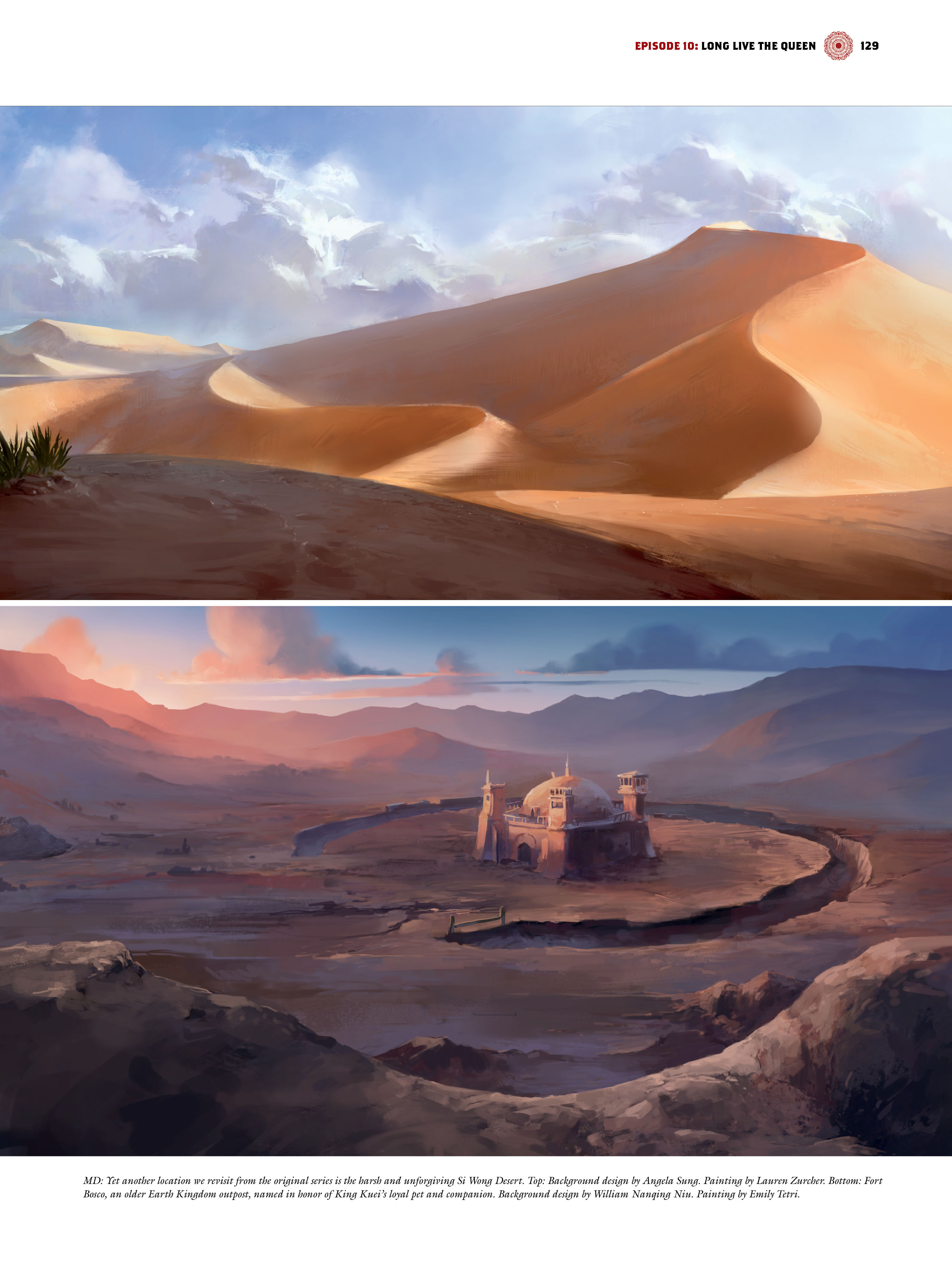 Read online The Legend of Korra: The Art of the Animated Series comic -  Issue # TPB 3 - 130