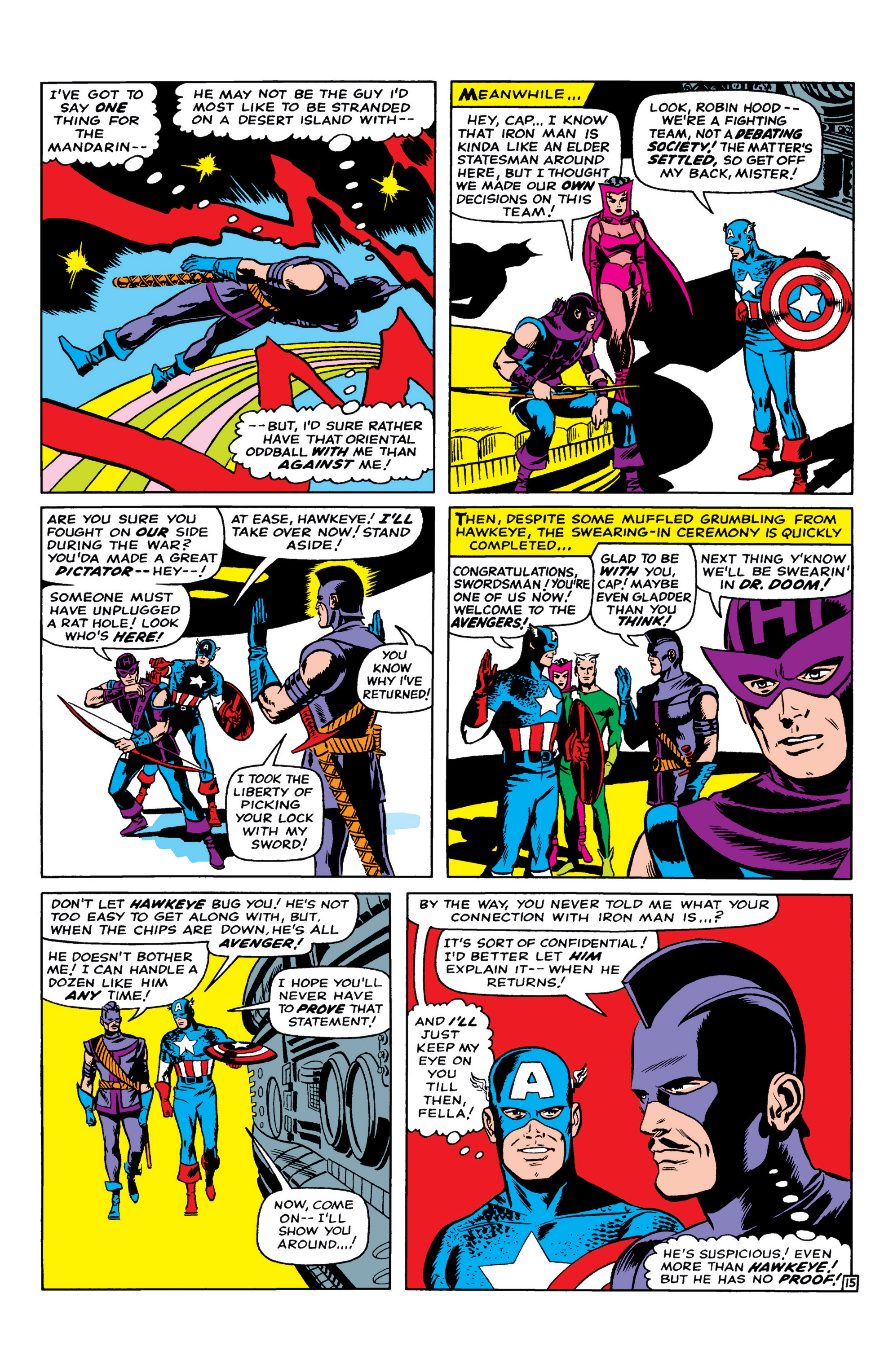 Read online Marvel Masterworks: The Avengers comic -  Issue # TPB 2 (Part 2) - 112