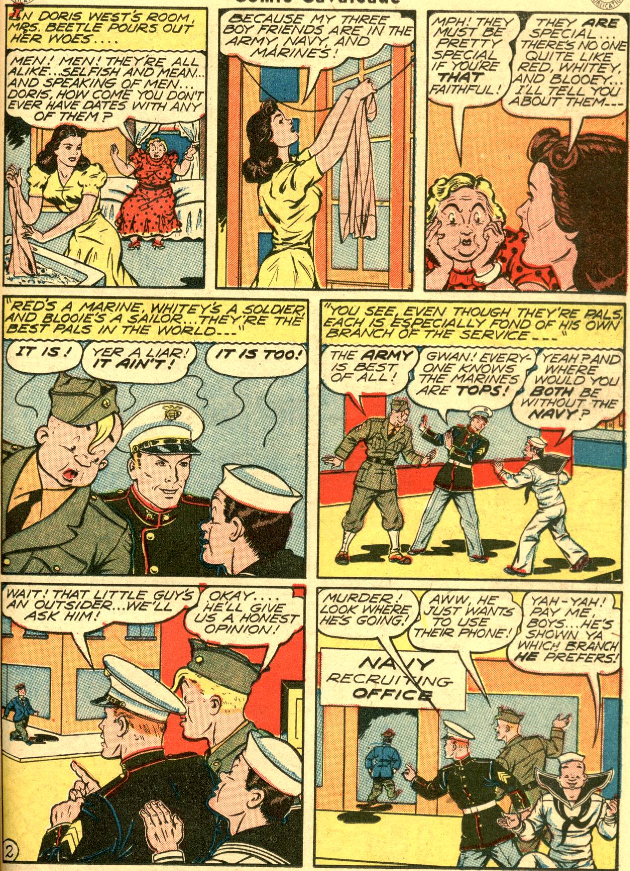 Read online Comic Cavalcade comic -  Issue #12 - 53