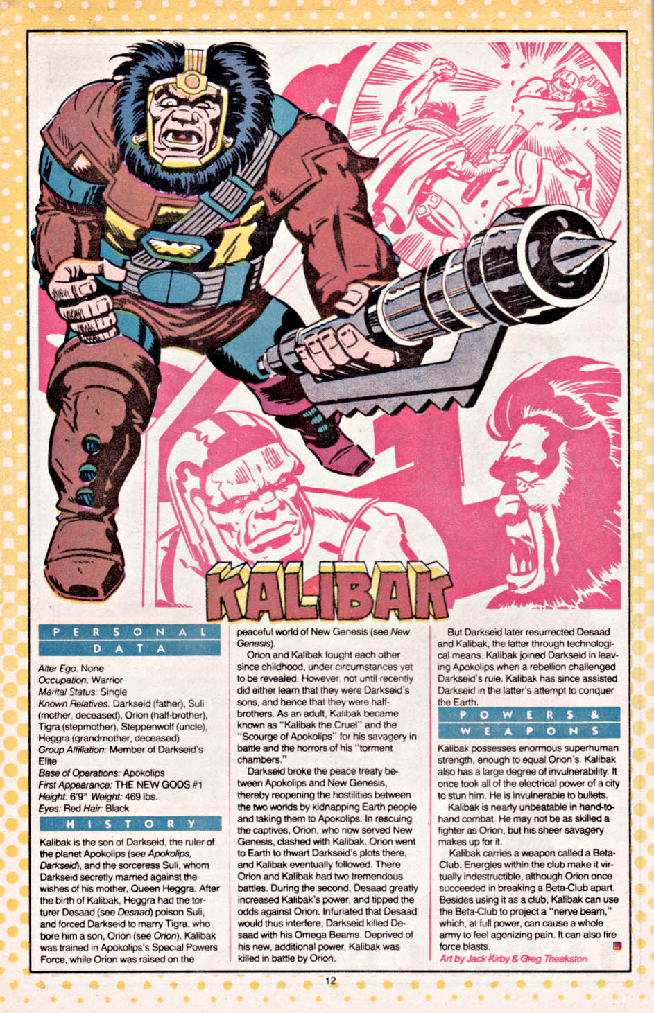 Read online Who's Who: The Definitive Directory of the DC Universe comic -  Issue #12 - 13