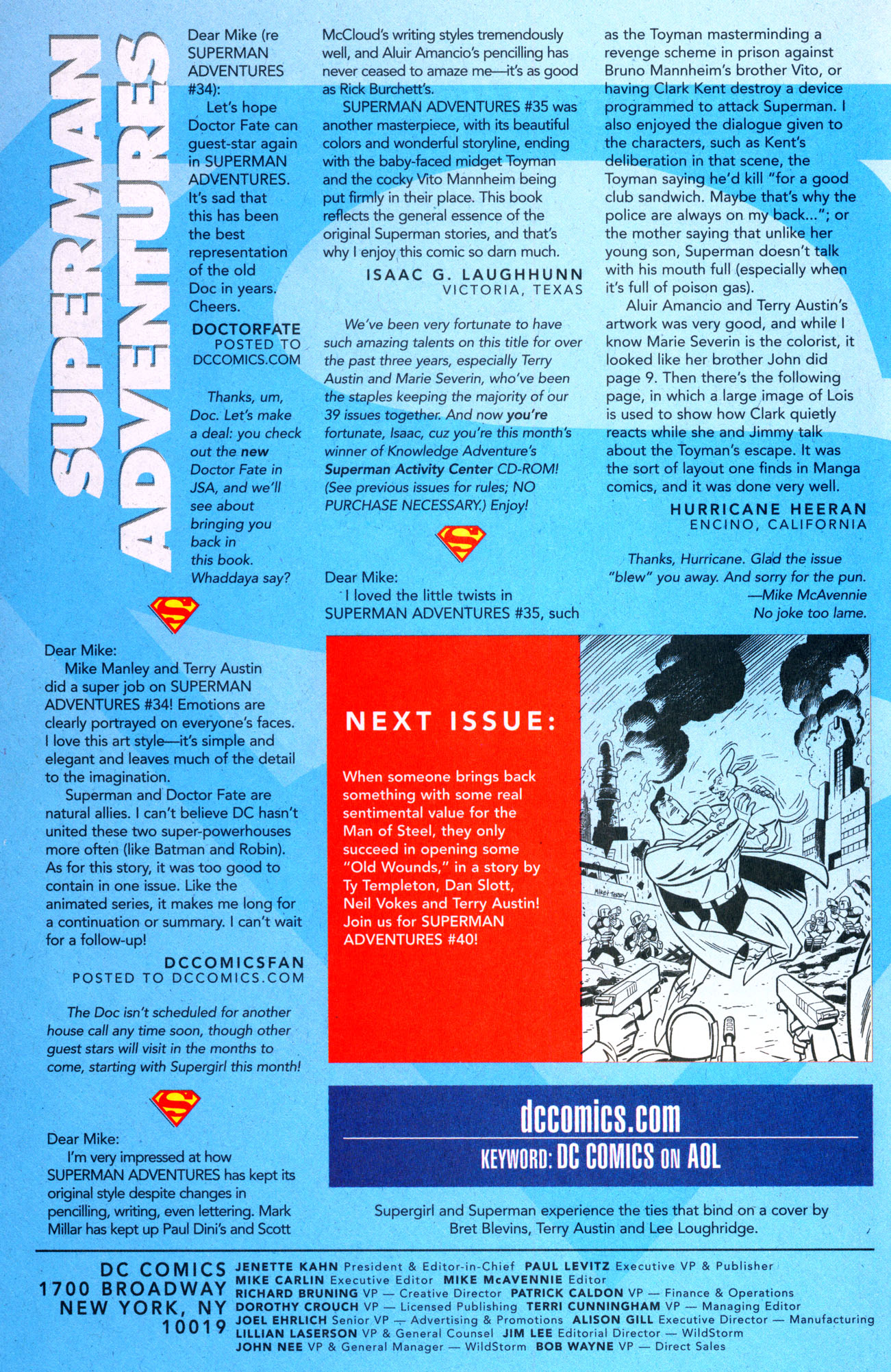 Read online Superman Adventures comic -  Issue #39 - 24