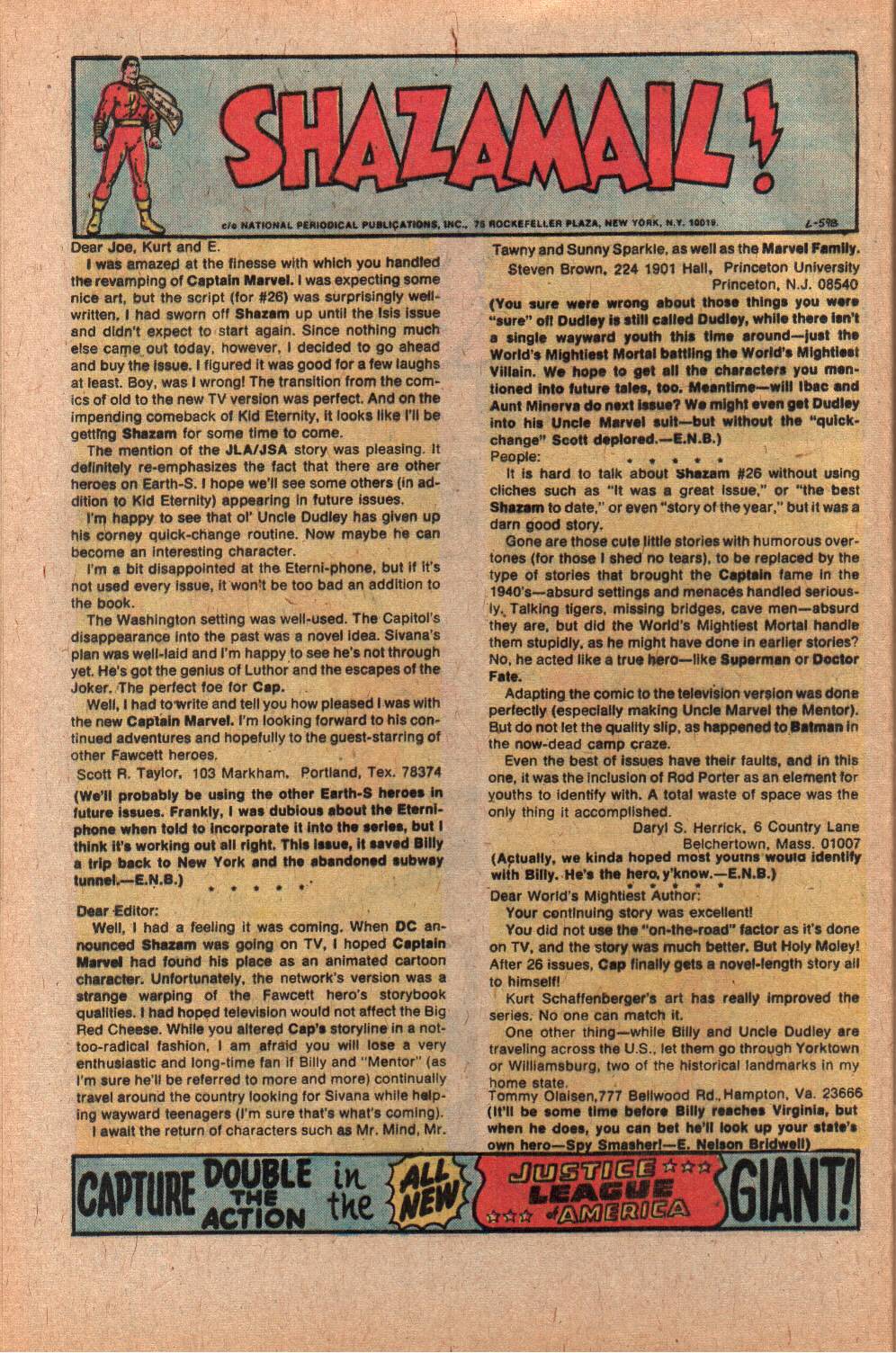 Read online Shazam! (1973) comic -  Issue #28 - 32