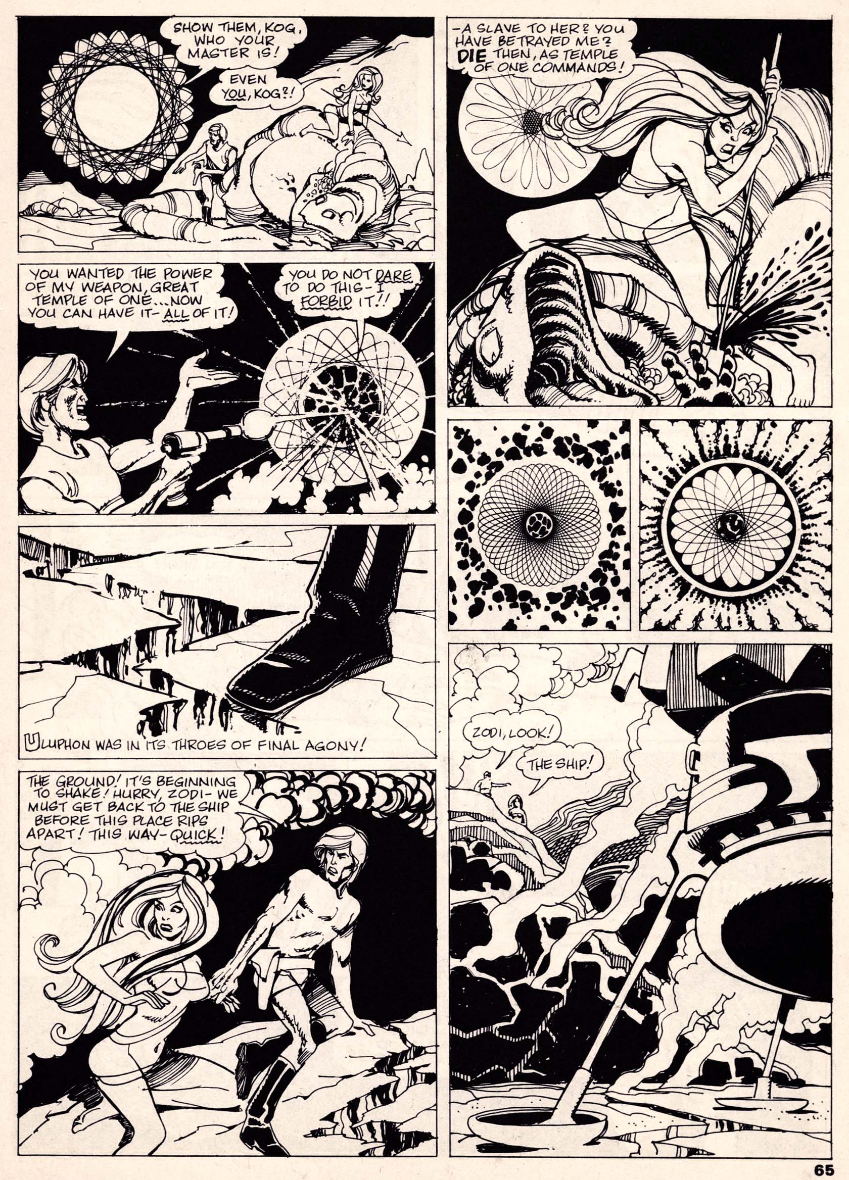 Read online Vampirella (1969) comic -  Issue # Annual 1972 - 65