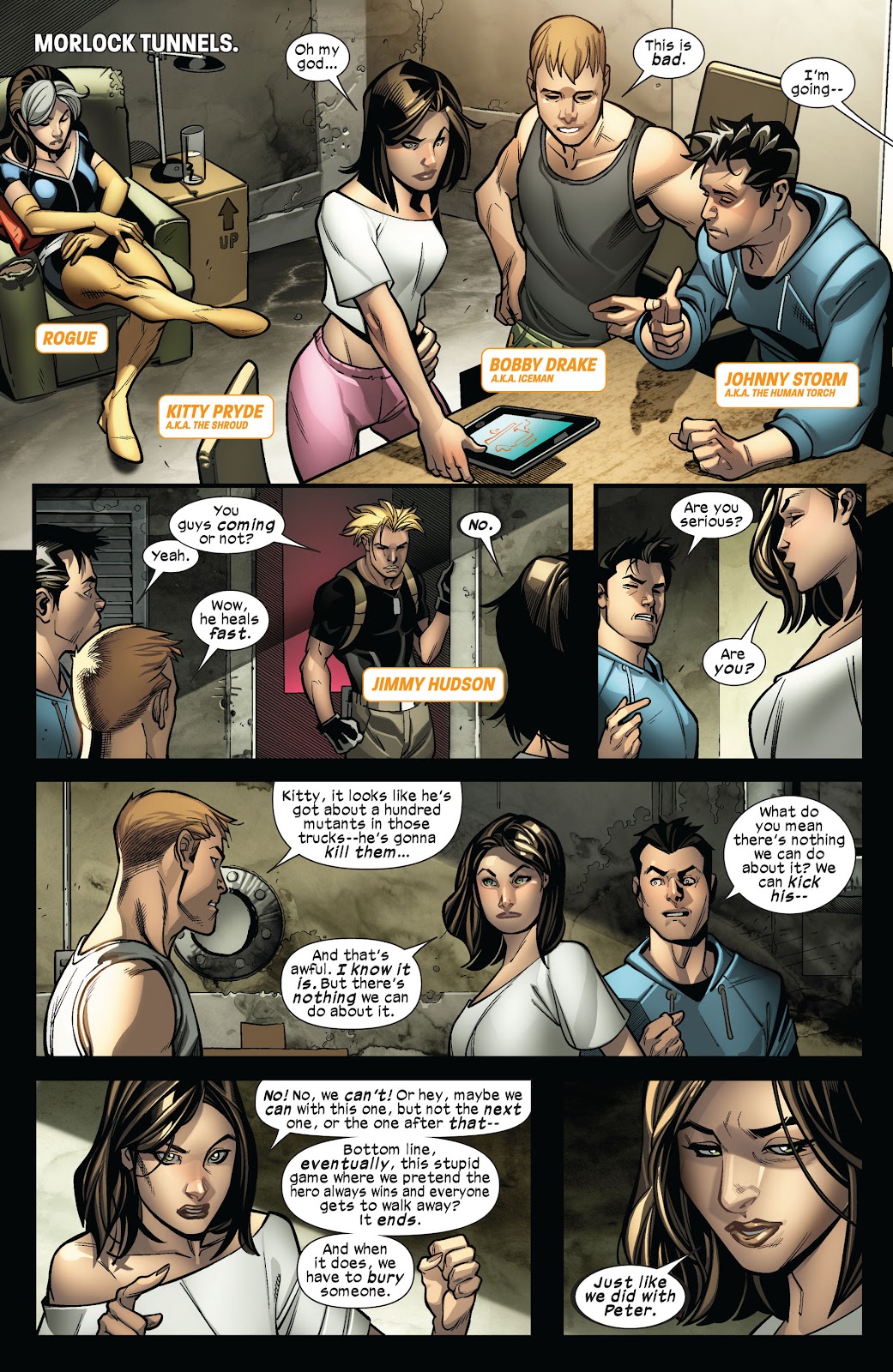 Ultimate Comics X-Men issue 4 - Page 15