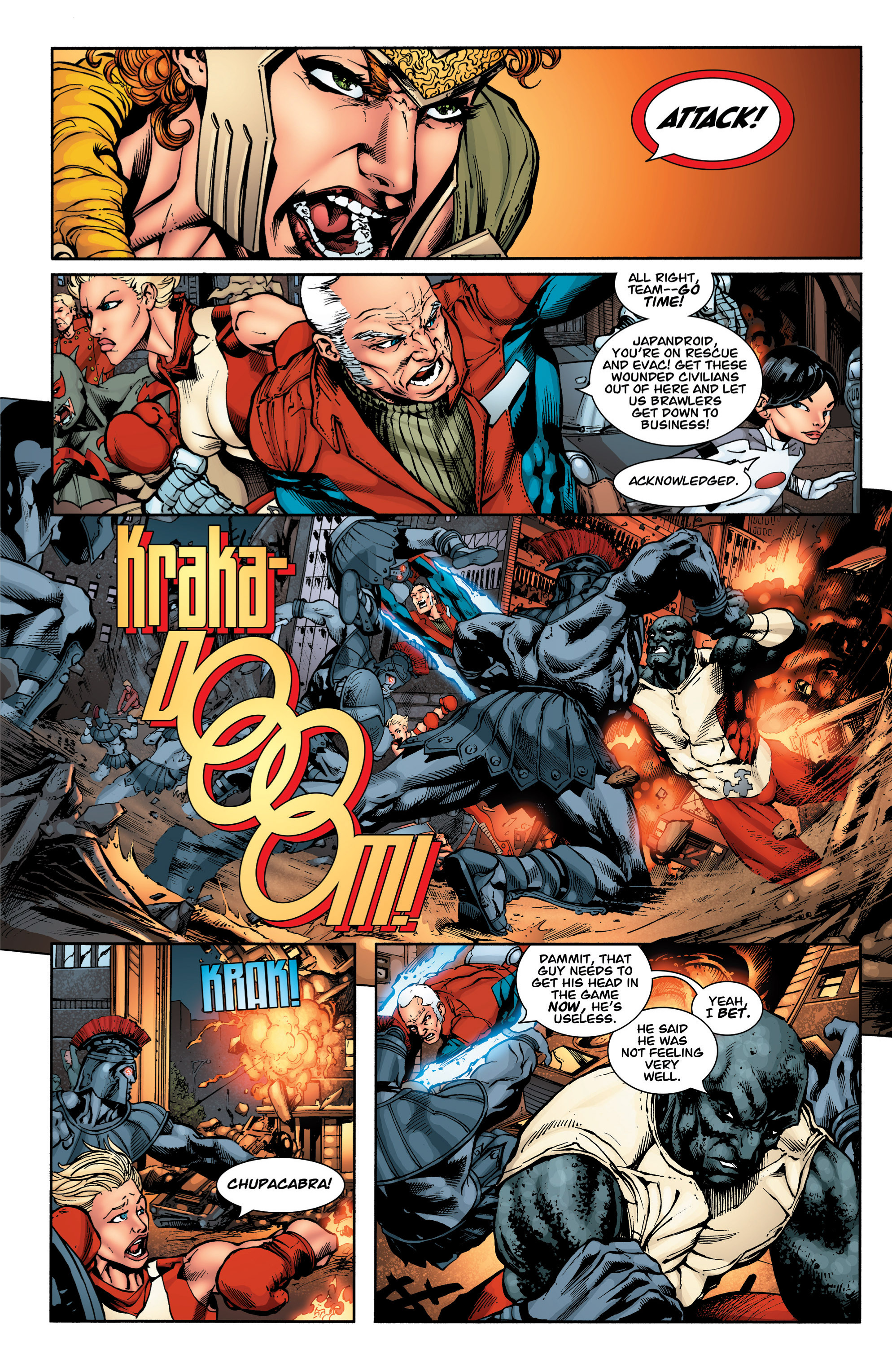 Read online Guarding the Globe (2010) comic -  Issue # _TPB - 84