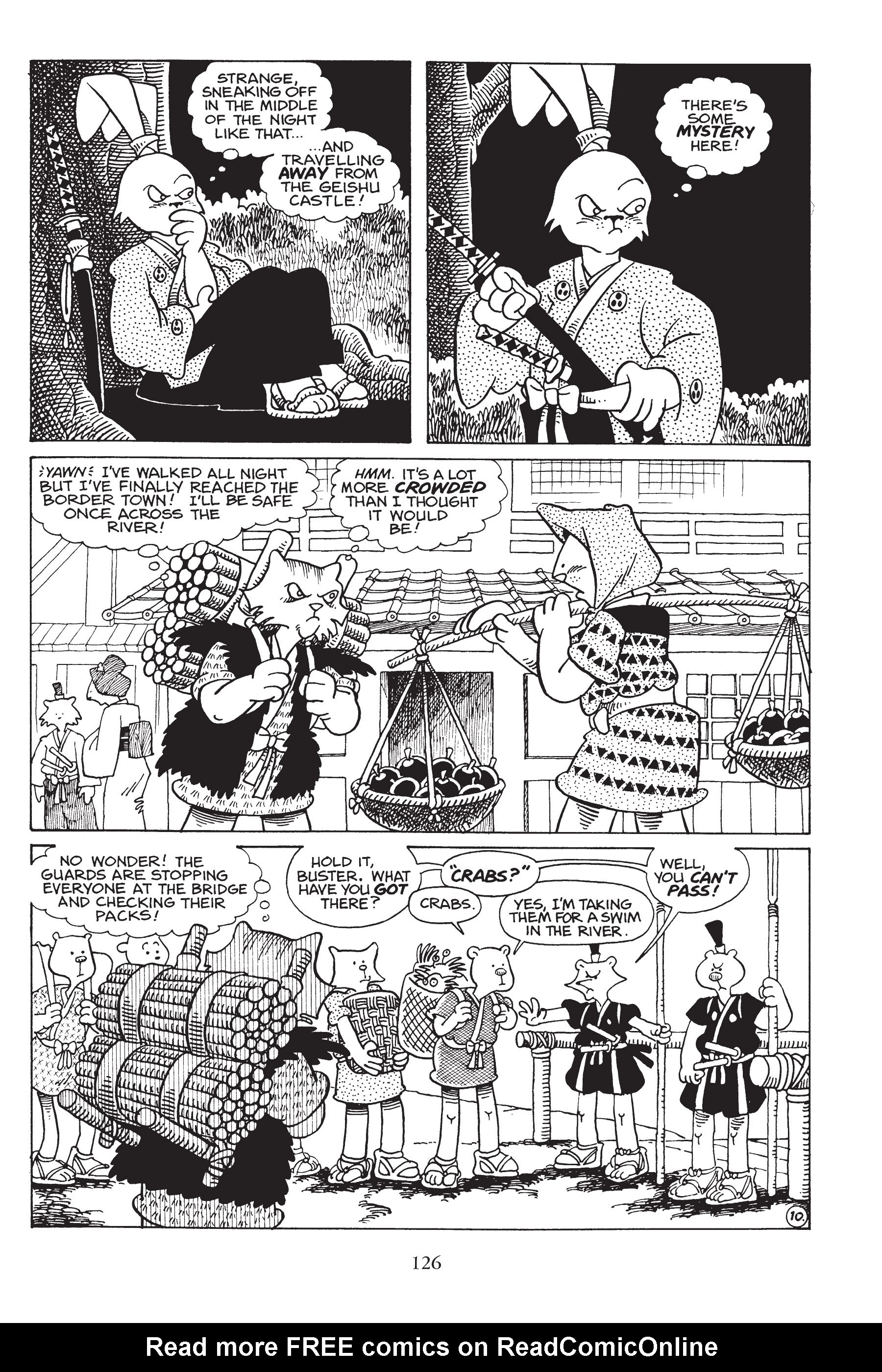 Read online Usagi Yojimbo (1987) comic -  Issue # _TPB 3 - 121