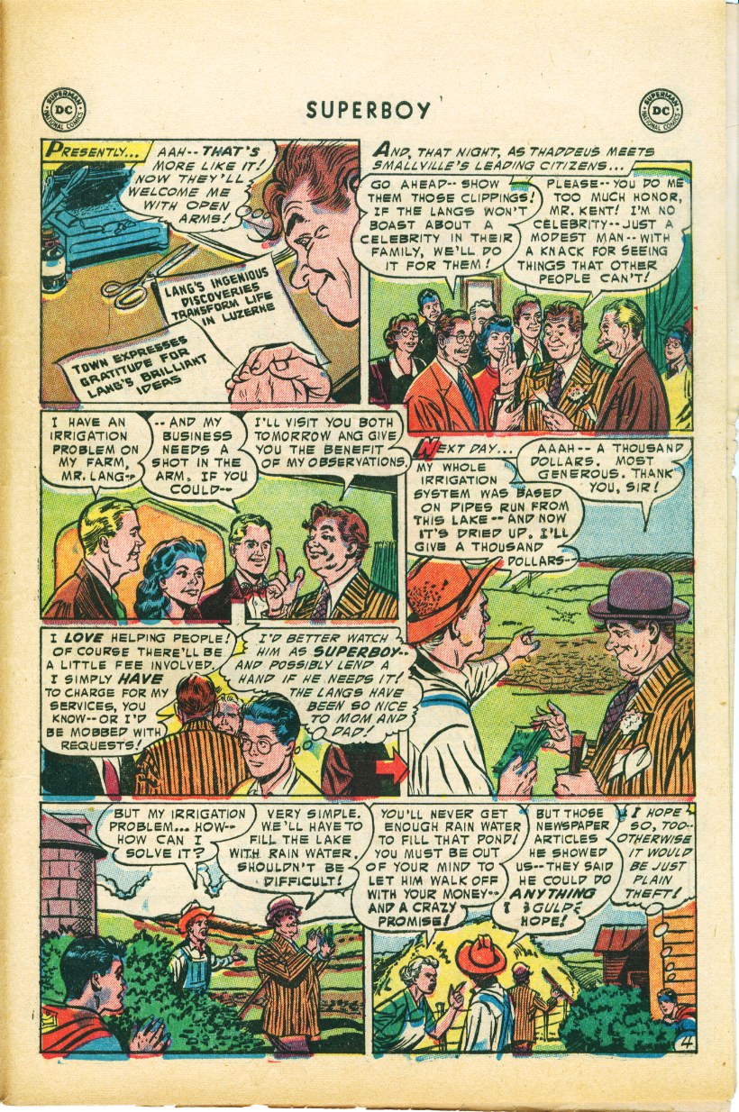 Read online Superboy (1949) comic -  Issue #37 - 28