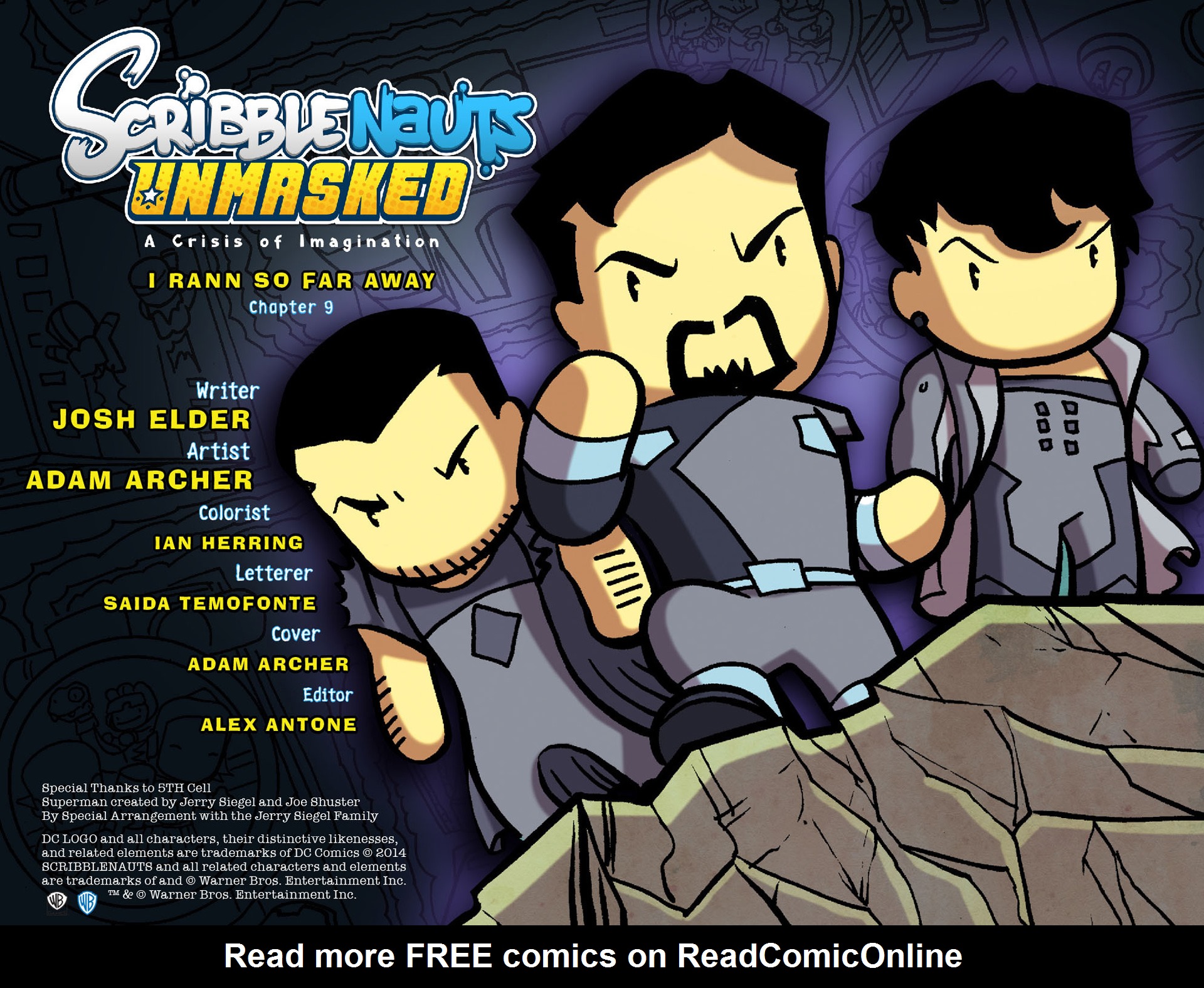 Read online Scribblenauts Unmasked: A Crisis of Imagination comic -  Issue #9 - 2