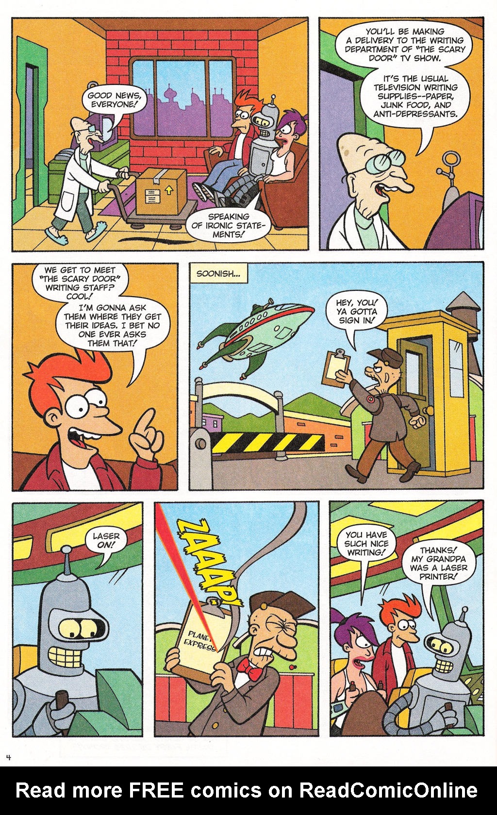 Read online Futurama Comics comic -  Issue #28 - 5