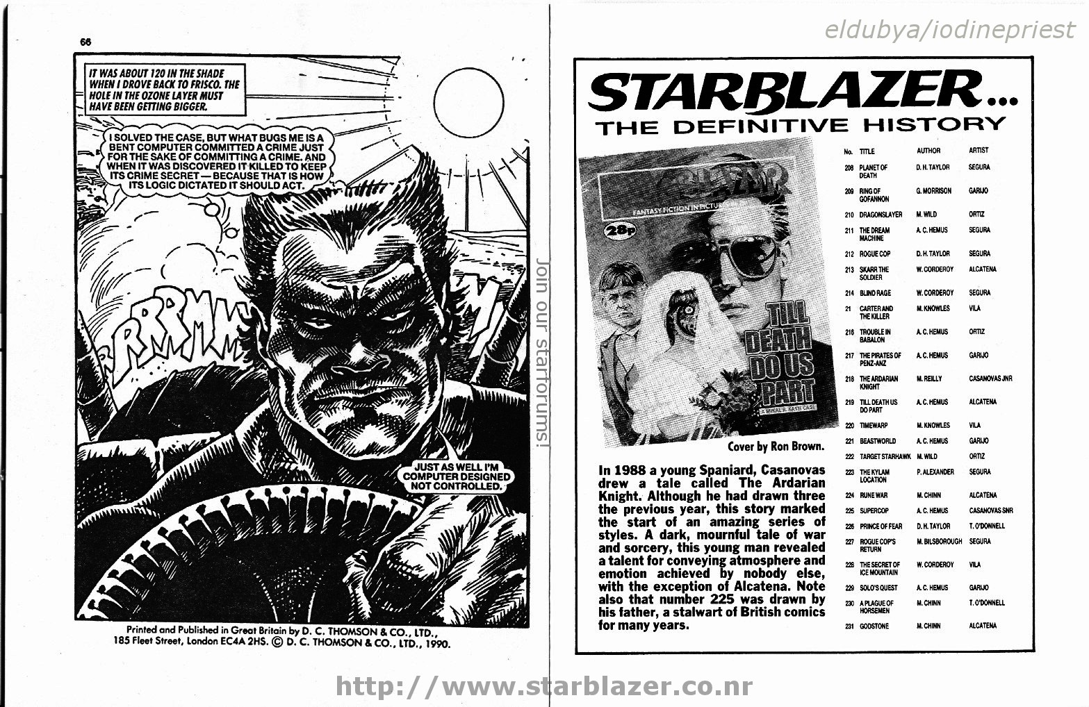 Read online Starblazer comic -  Issue #277 - 35