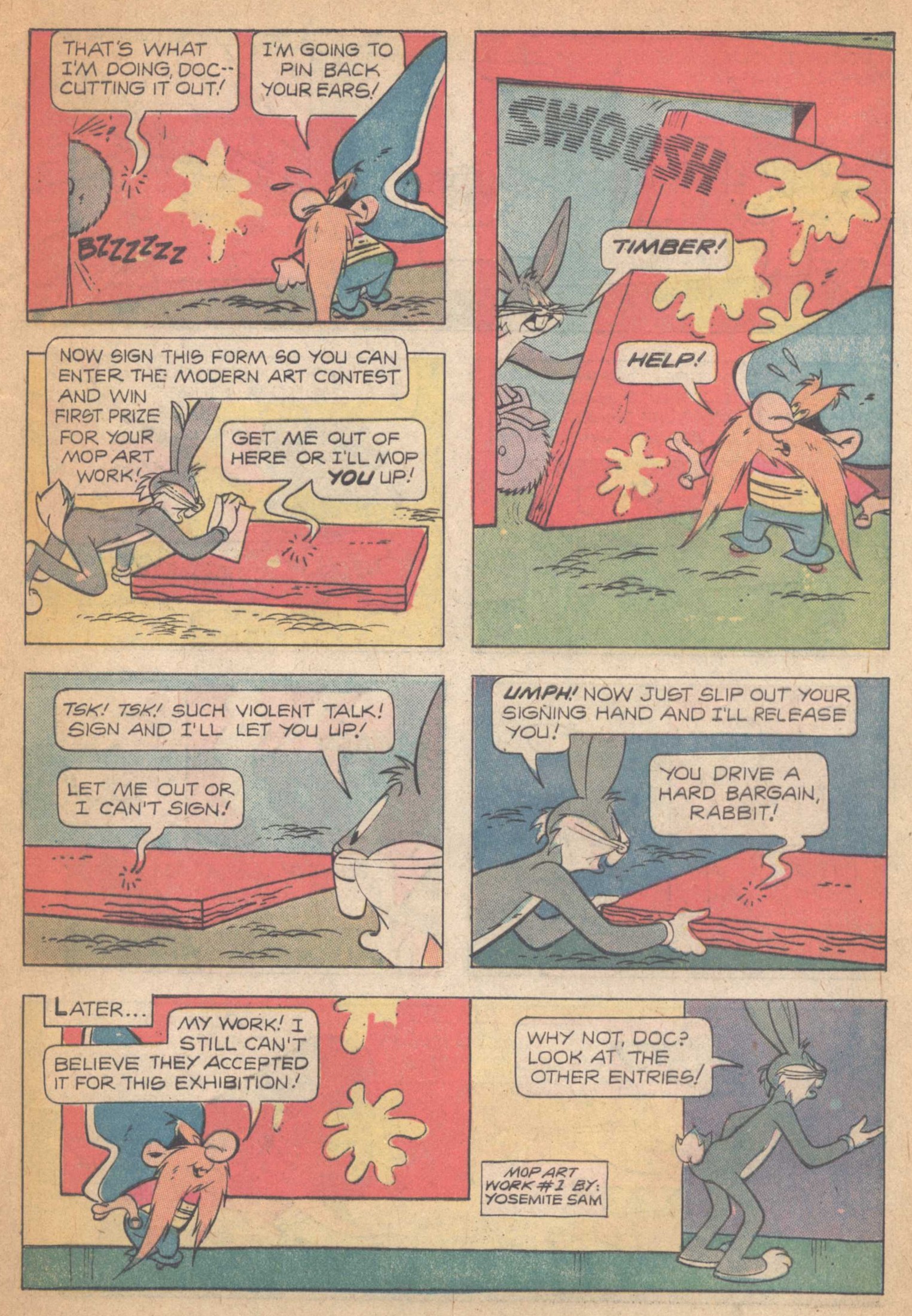 Read online Yosemite Sam and Bugs Bunny comic -  Issue #34 - 5