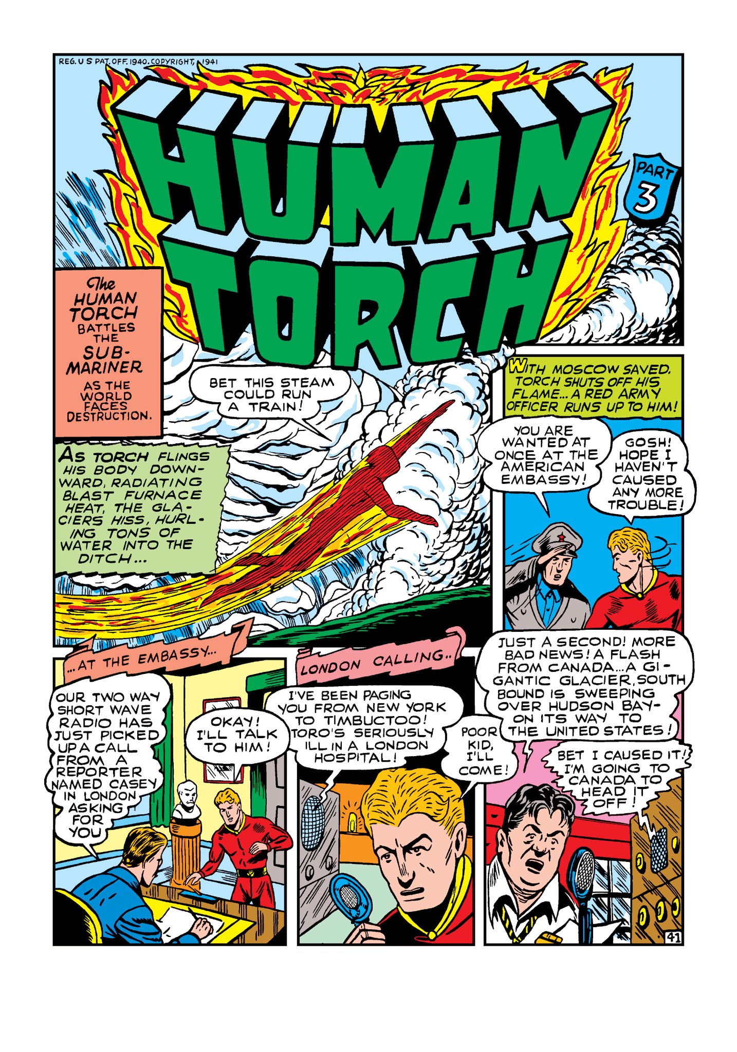 Read online Marvel Masterworks: Golden Age Human Torch comic -  Issue # TPB 2 (Part 1) - 53