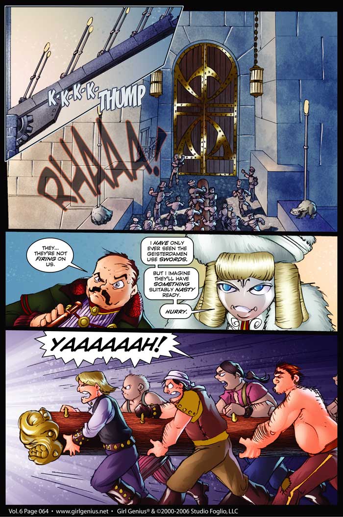 Read online Girl Genius (2002) comic -  Issue #6 - 65