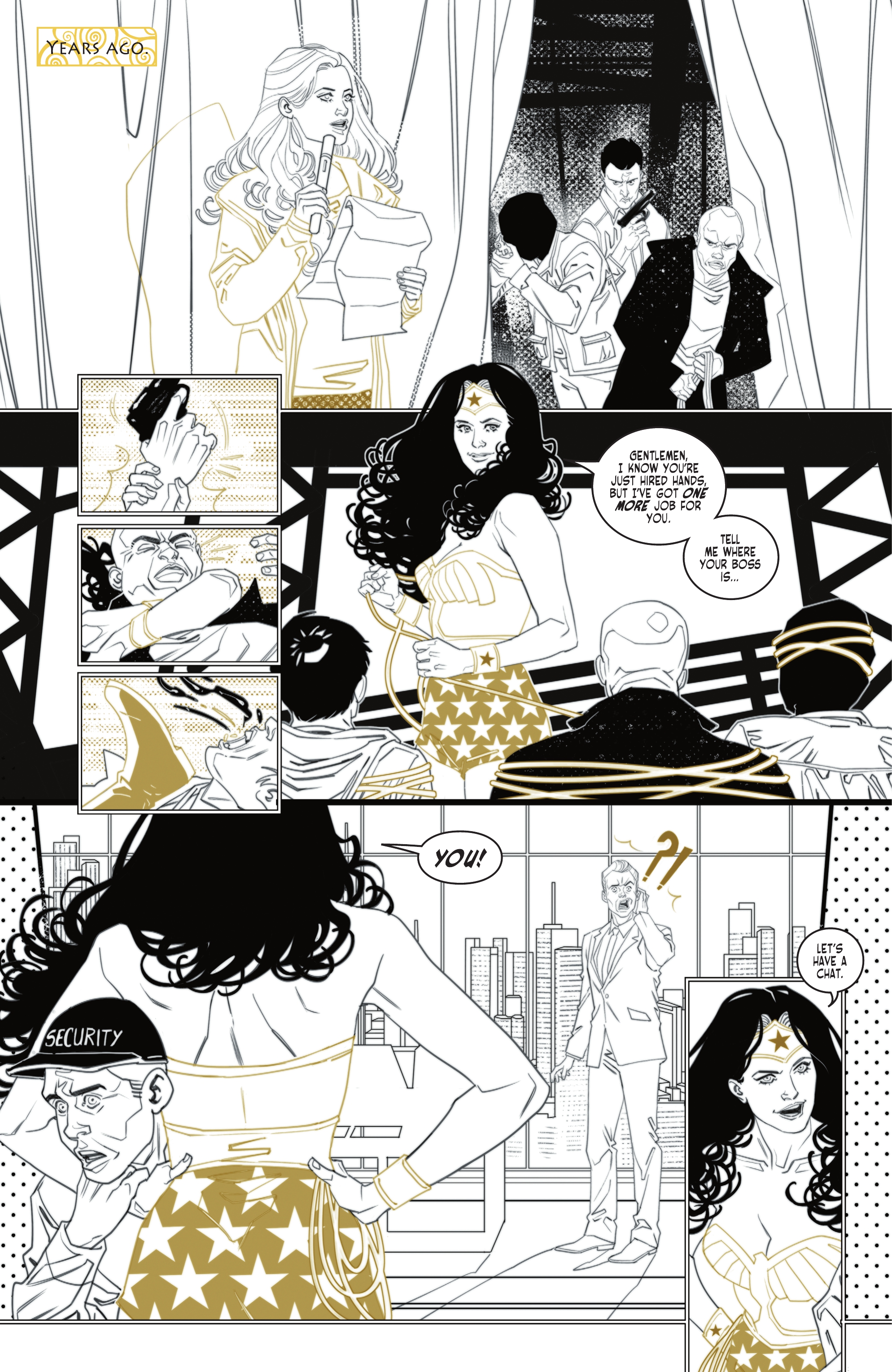 Read online Wonder Woman Black & Gold comic -  Issue #6 - 7