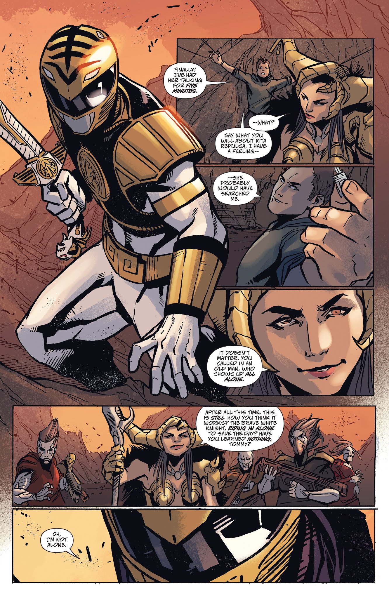 Read online Saban's Power Rangers: Soul of the Dragon comic -  Issue # TPB - 80