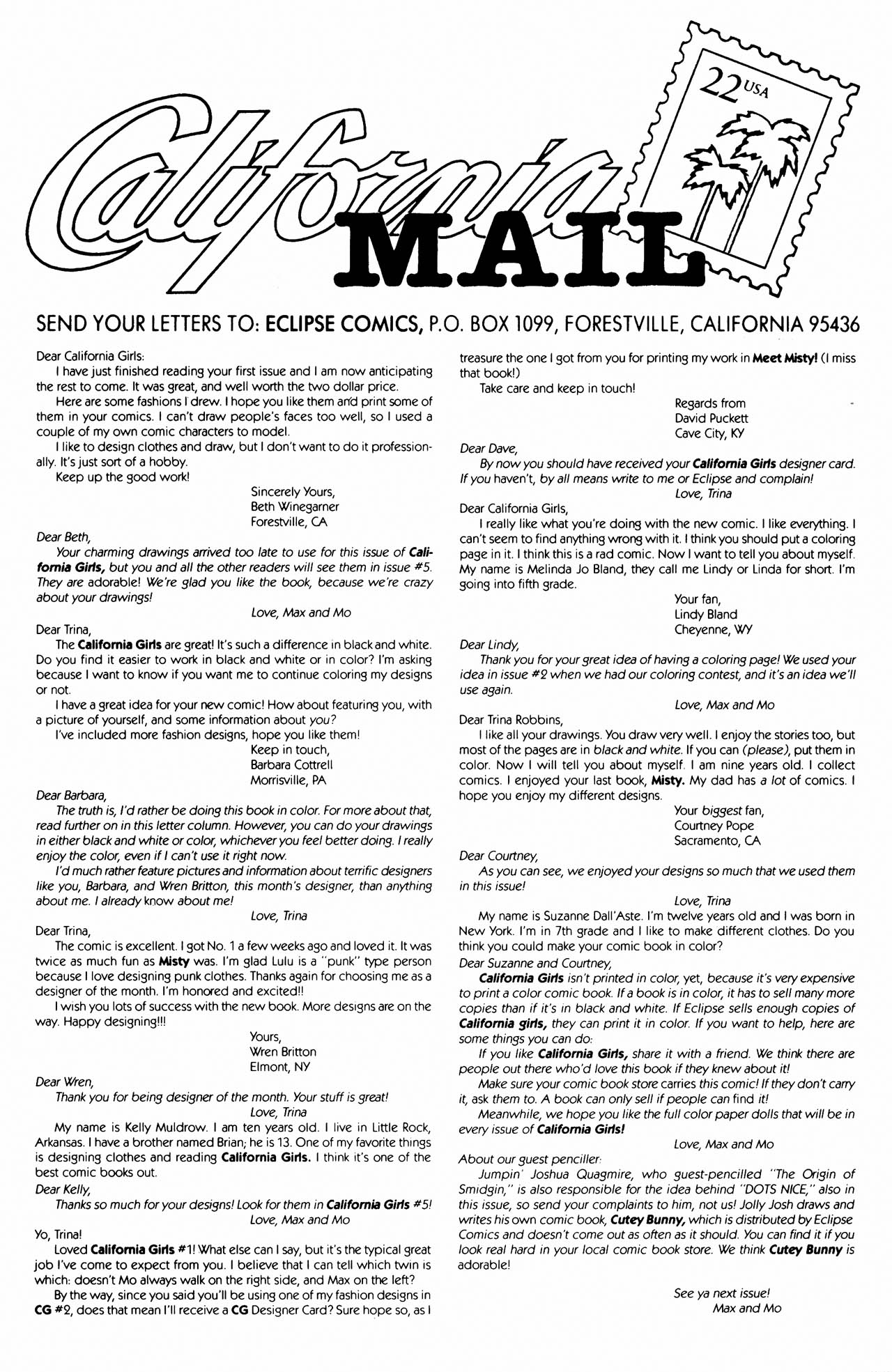 Read online California Girls comic -  Issue #4 - 22