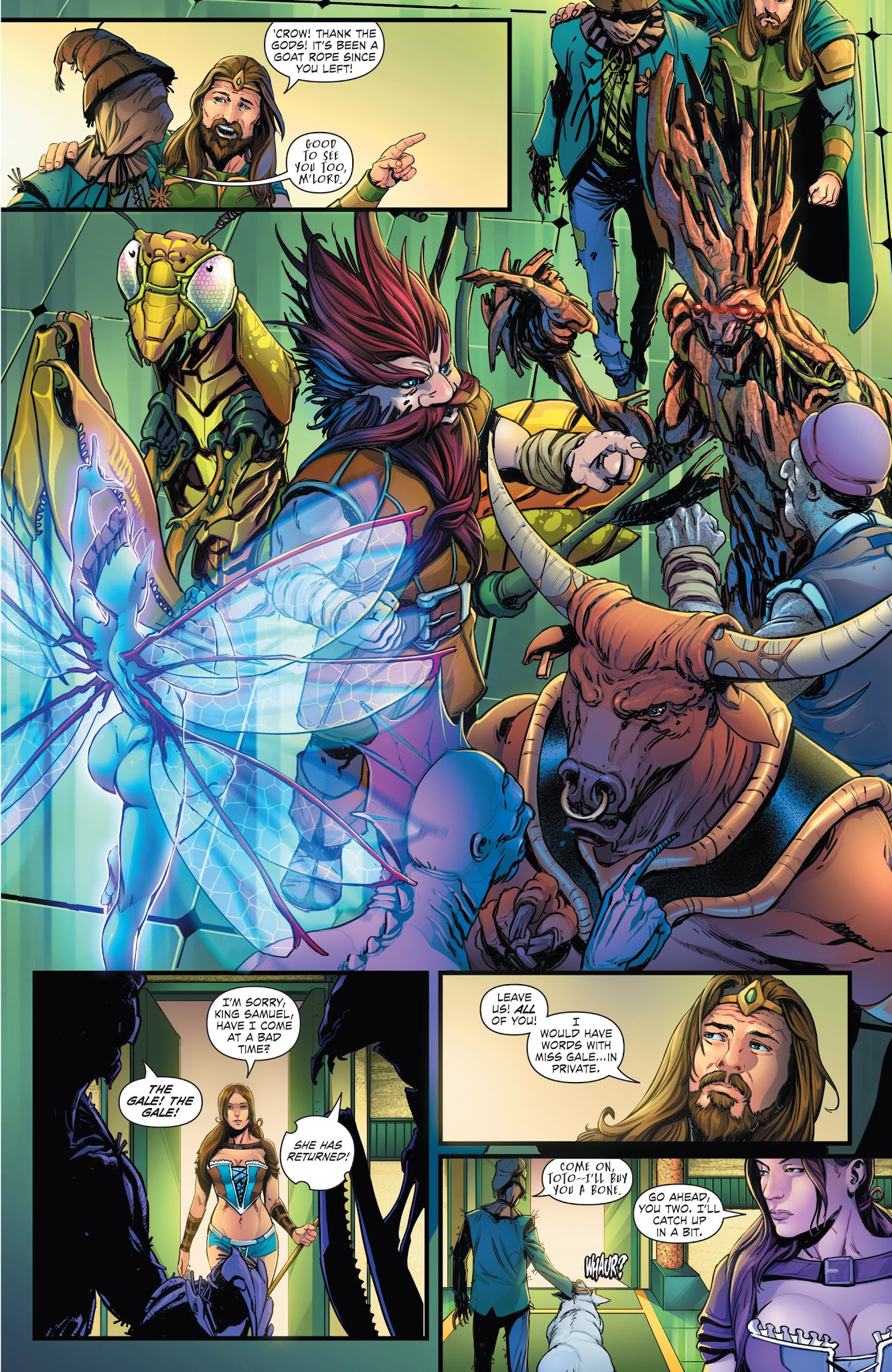 Read online Grimm Fairy Tales presents Oz: Reign of the Witch Queen comic -  Issue #1 - 16