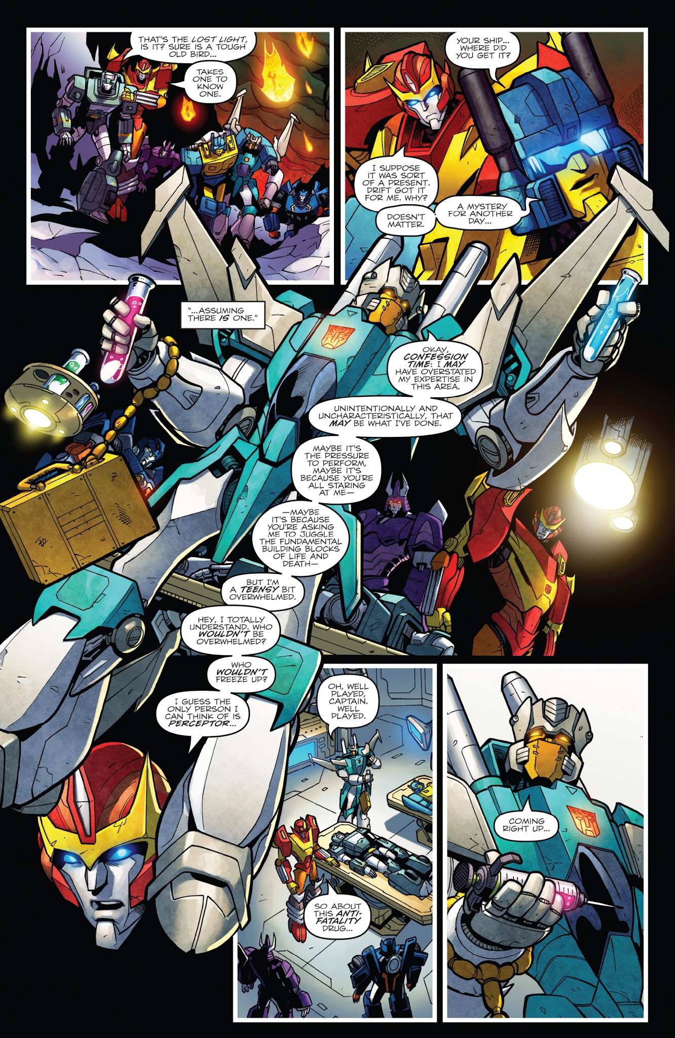 Read online The Transformers: Dark Cybertron comic -  Issue # TPB 2 - 137