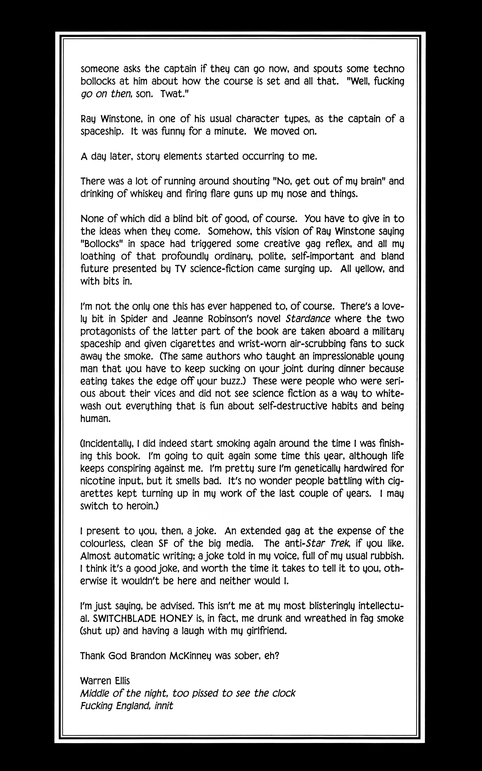 Read online Switchblade Honey comic -  Issue # TPB - 7