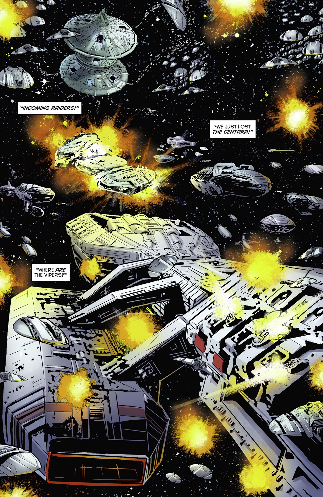 Read online Classic Battlestar Galactica: The Death of Apollo comic -  Issue #5 - 23