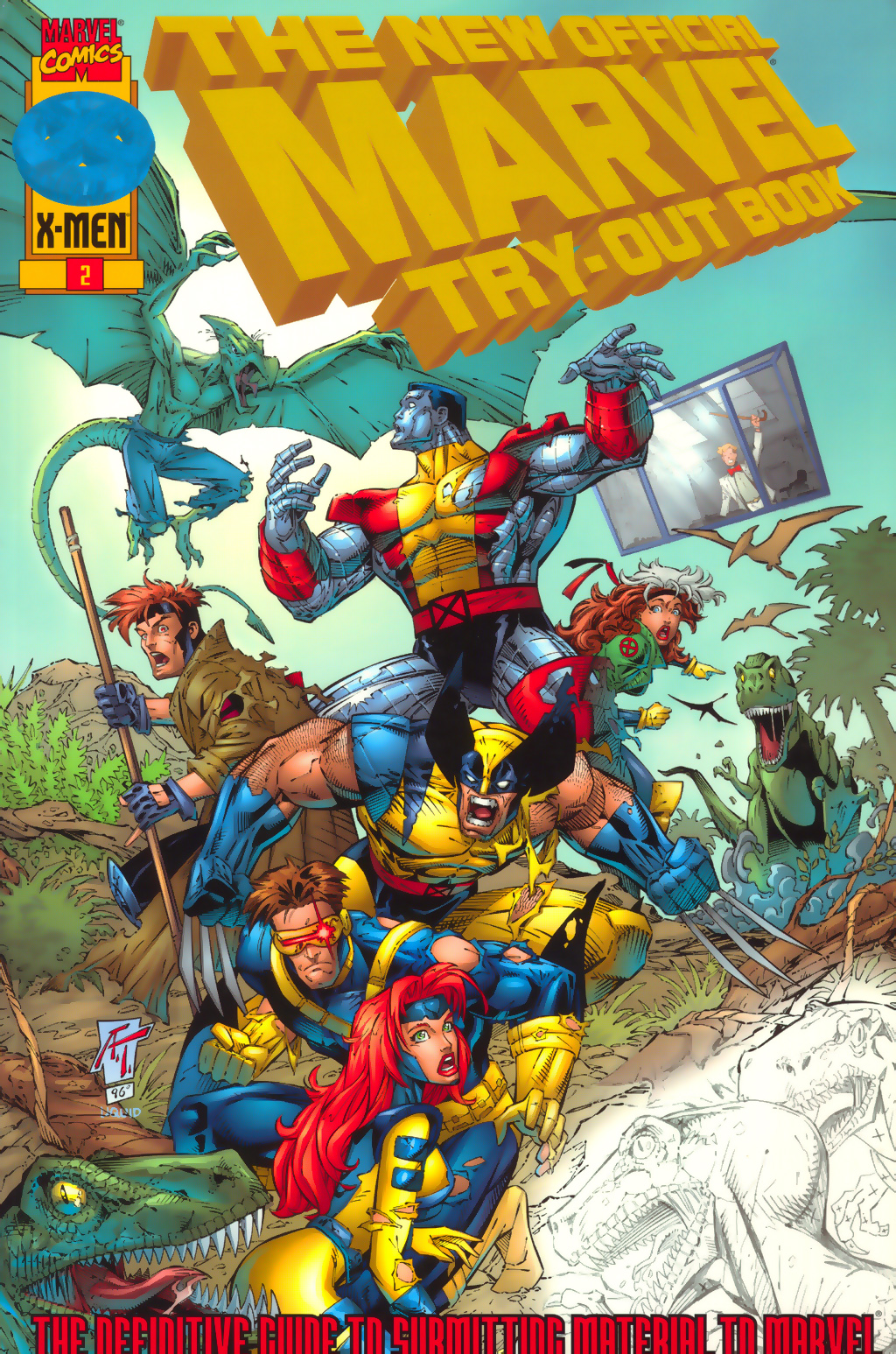 Read online The New Official Marvel Try-Out Book comic -  Issue # Full - 1