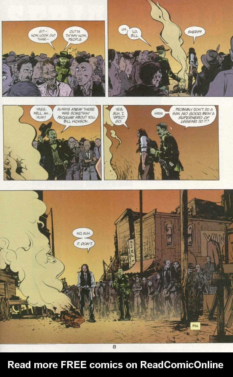 Read online Weird Western Tales (2001) comic -  Issue #1 - 11